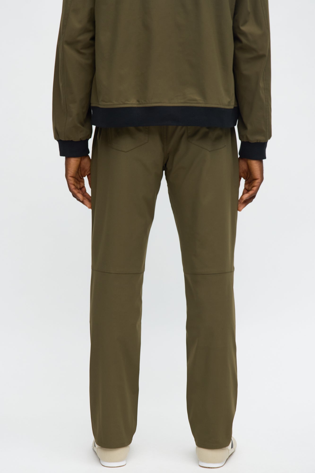 Slim Cedric Stretch Pant - Olive