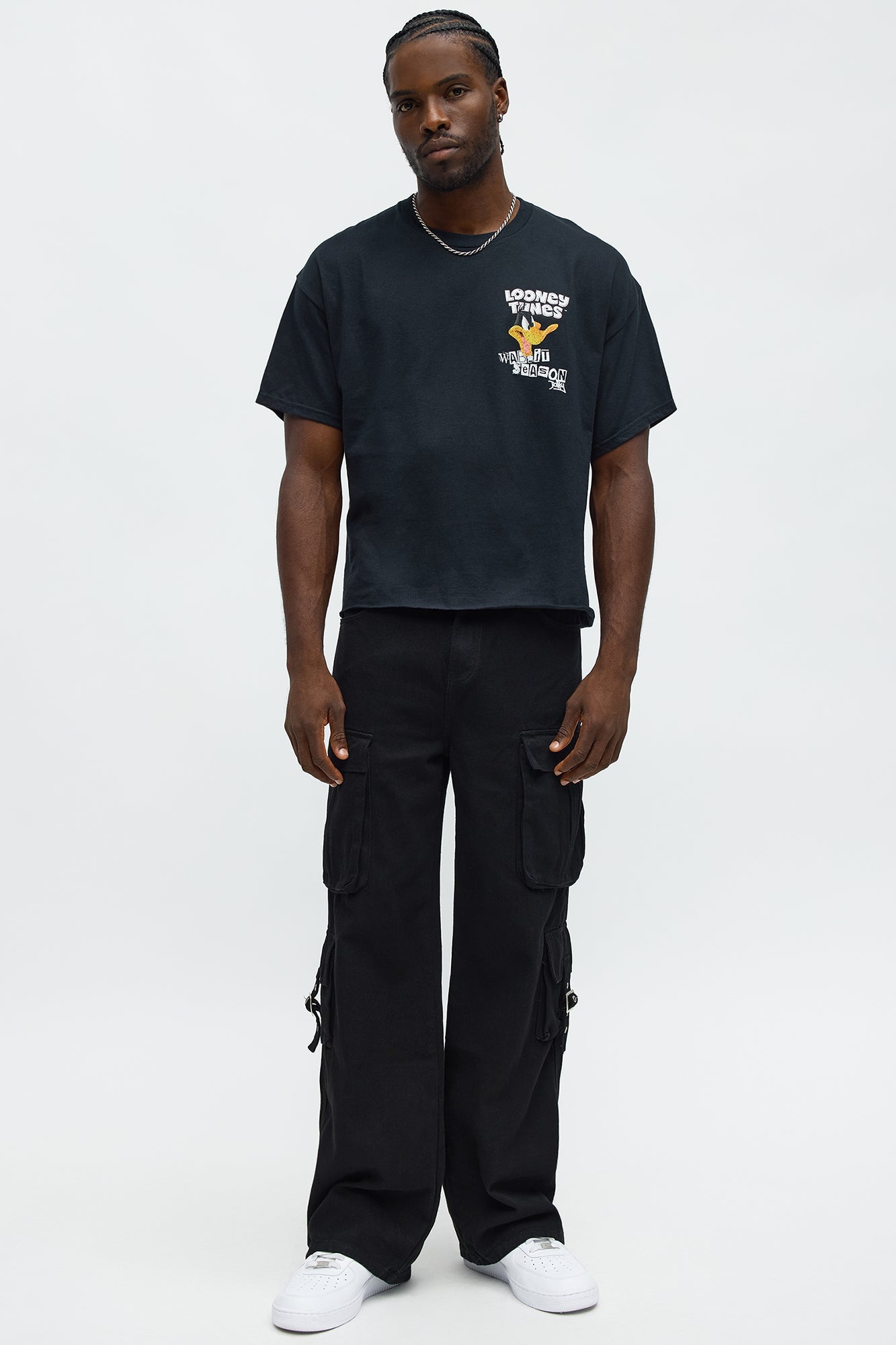 Looney Tunes Wabbit Season Short Sleeve Tee - Black