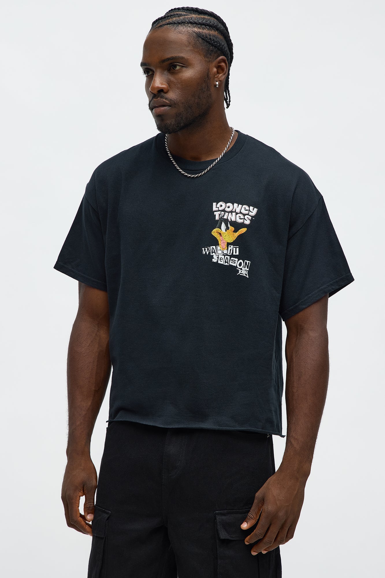 Looney Tunes Wabbit Season Short Sleeve Tee - Black