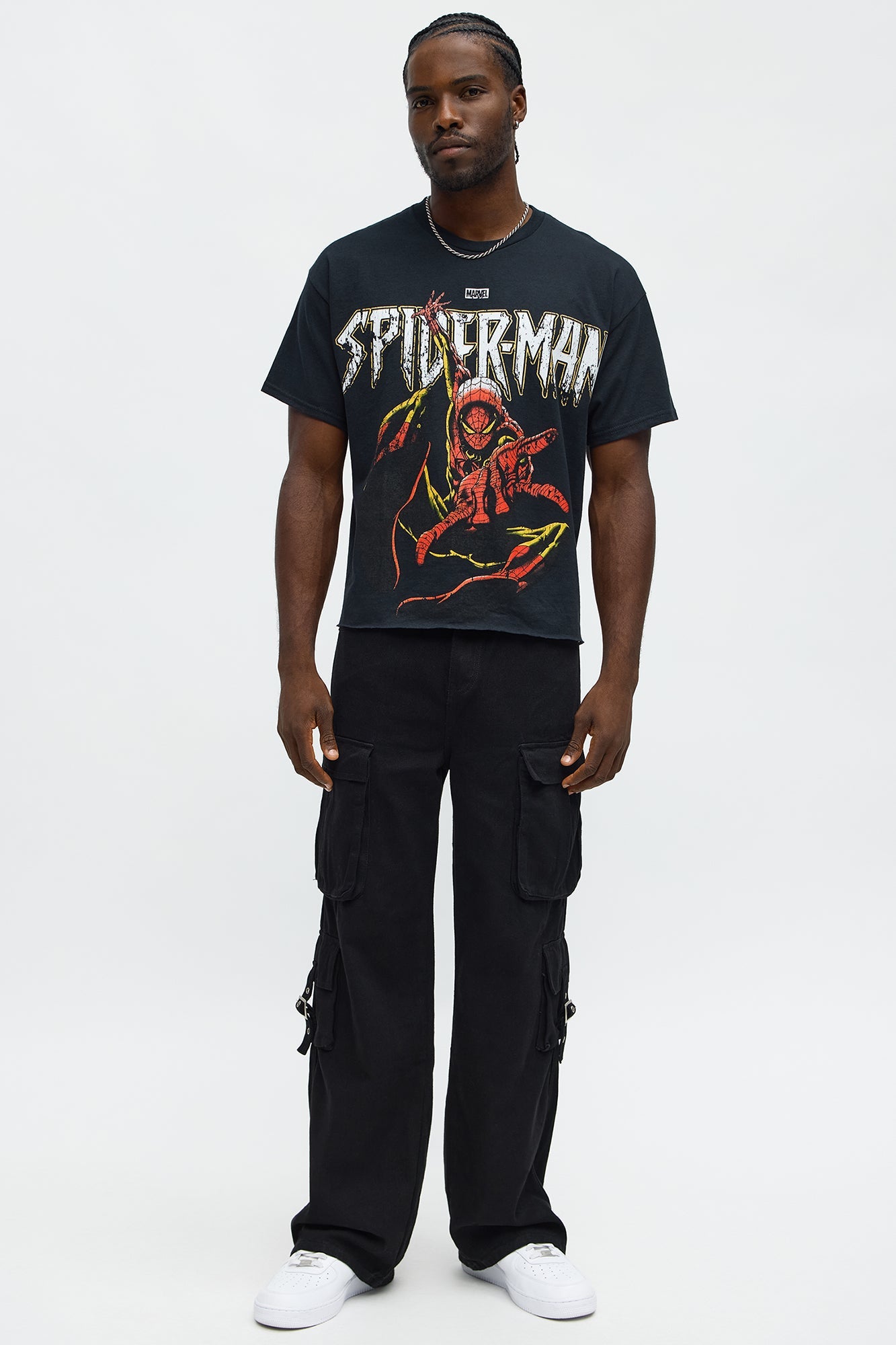 Spiderman Webshooter Short Sleeve Tee - Black