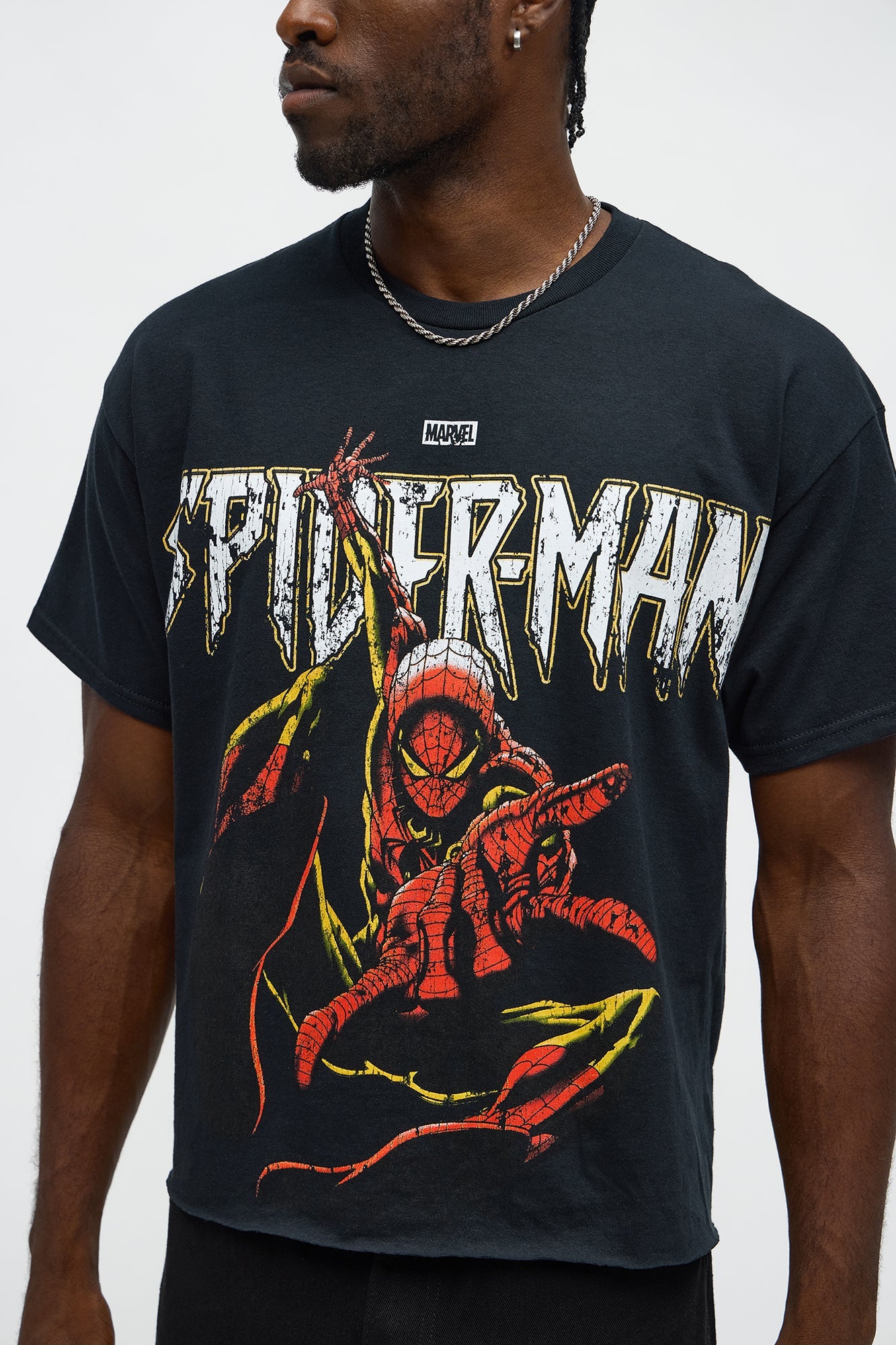 Spiderman Webshooter Short Sleeve Tee - Black