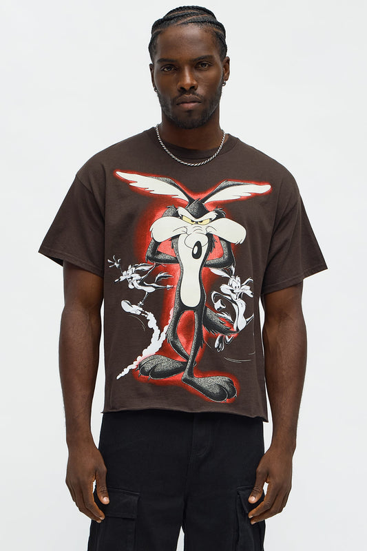 Looney Tunes Crew Short Sleeve Tee - Brown
