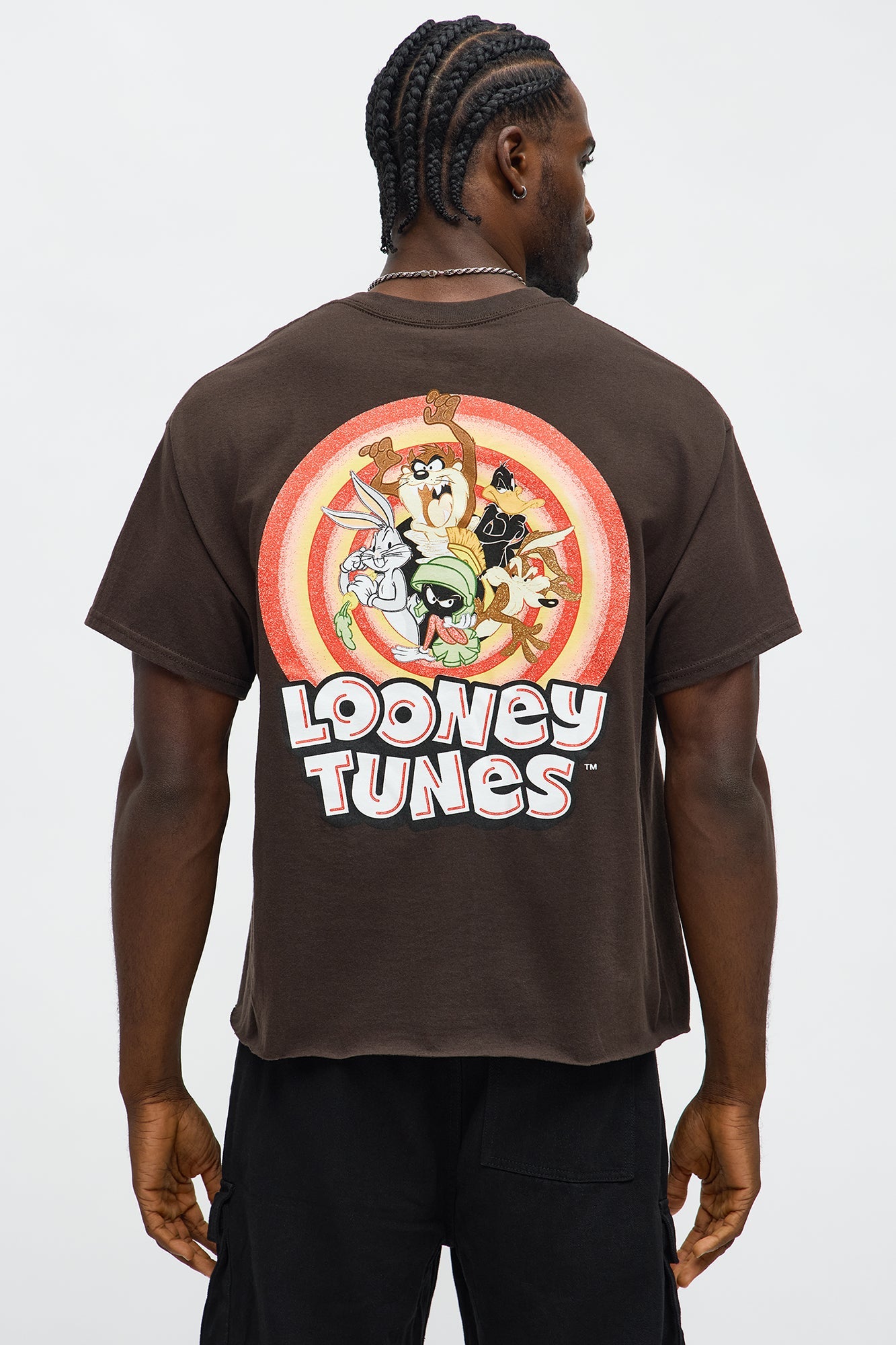 Looney Tunes Crew Short Sleeve Tee - Brown