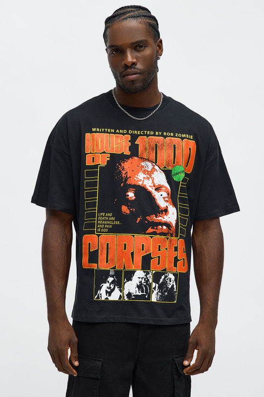 House Of 1000 Corpses Short Sleeve Tee - Black