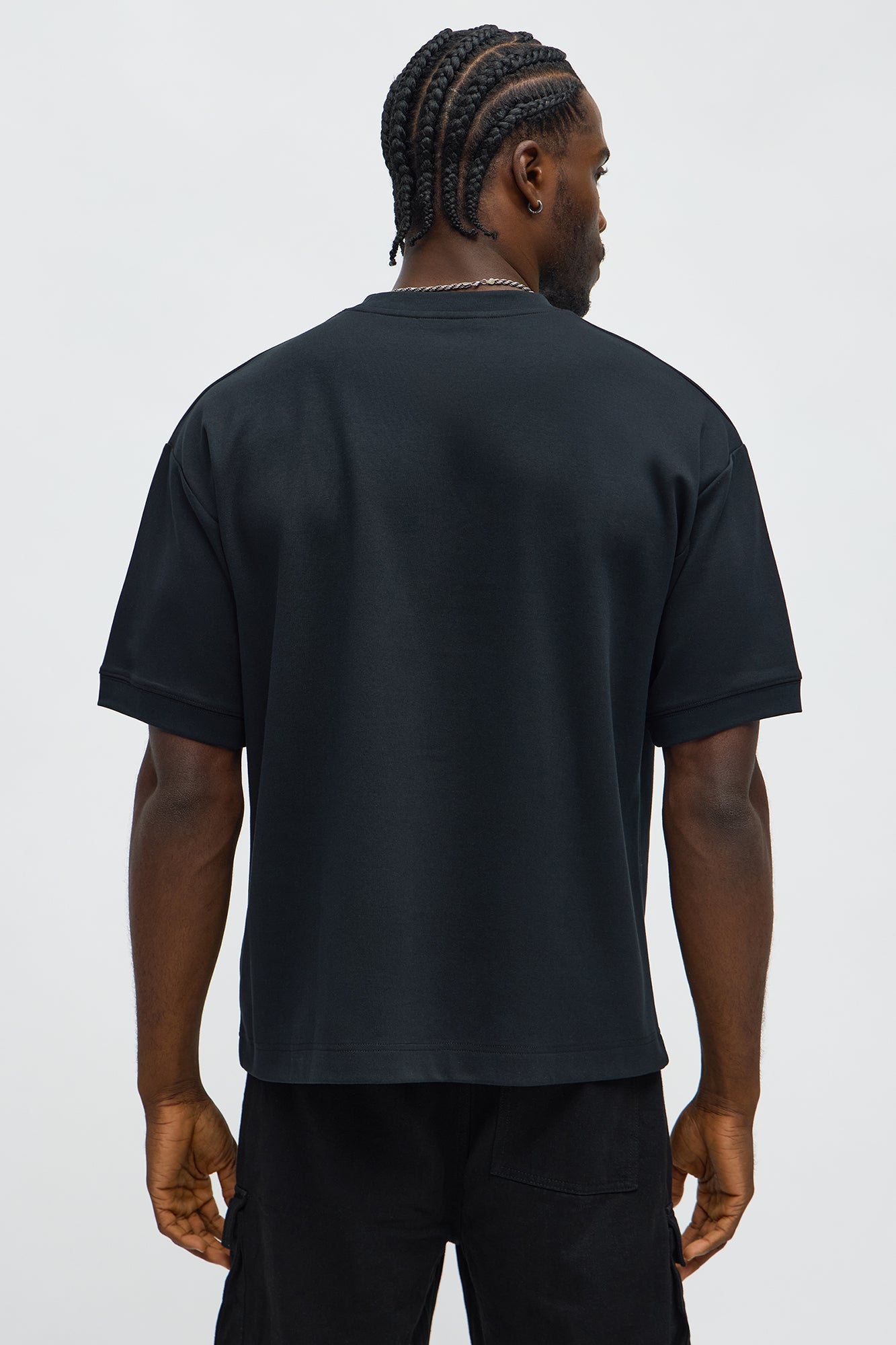 Motivated Everyday Knit Tee - Black