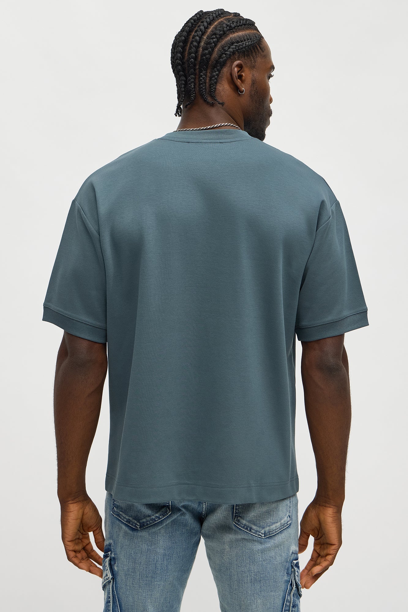 God's Favorite Everyday Knit Tee - Navy