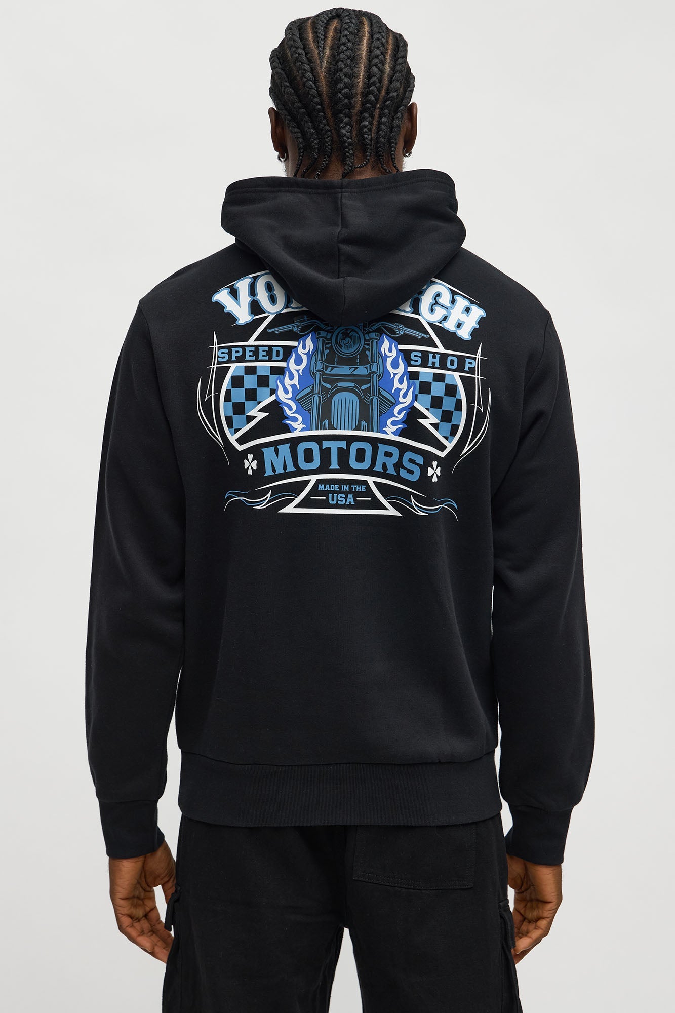 Von Dutch Speed Shop Hoodie - Black
