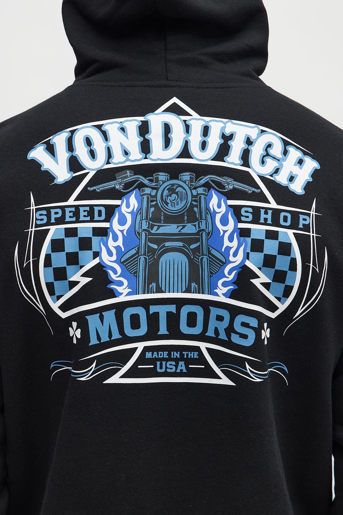 Von Dutch Speed Shop Hoodie - Black