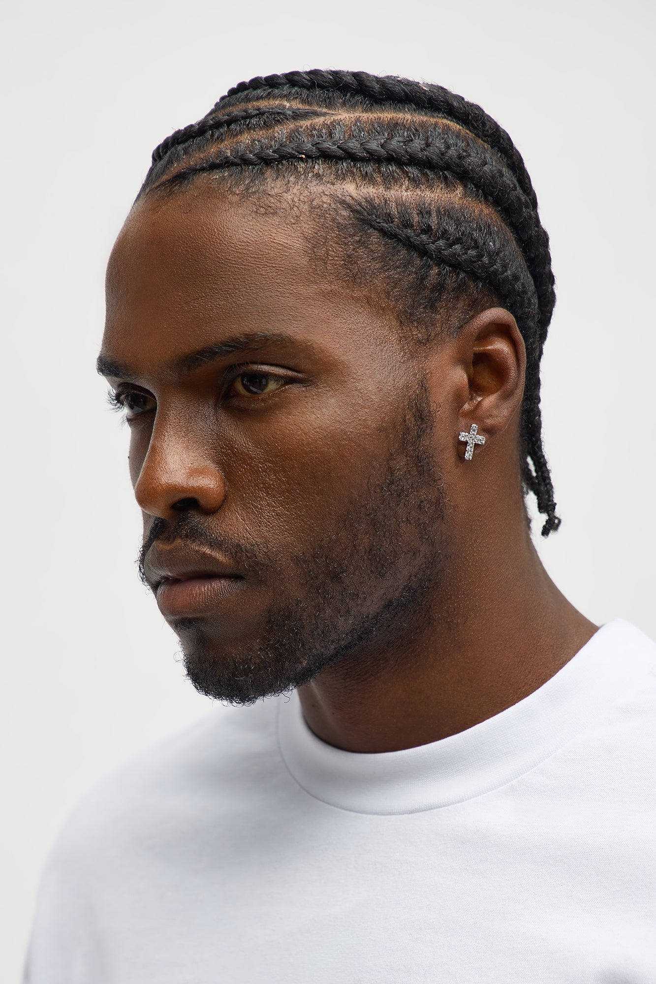 Shield Up 3 Piece Earring Set - Silver