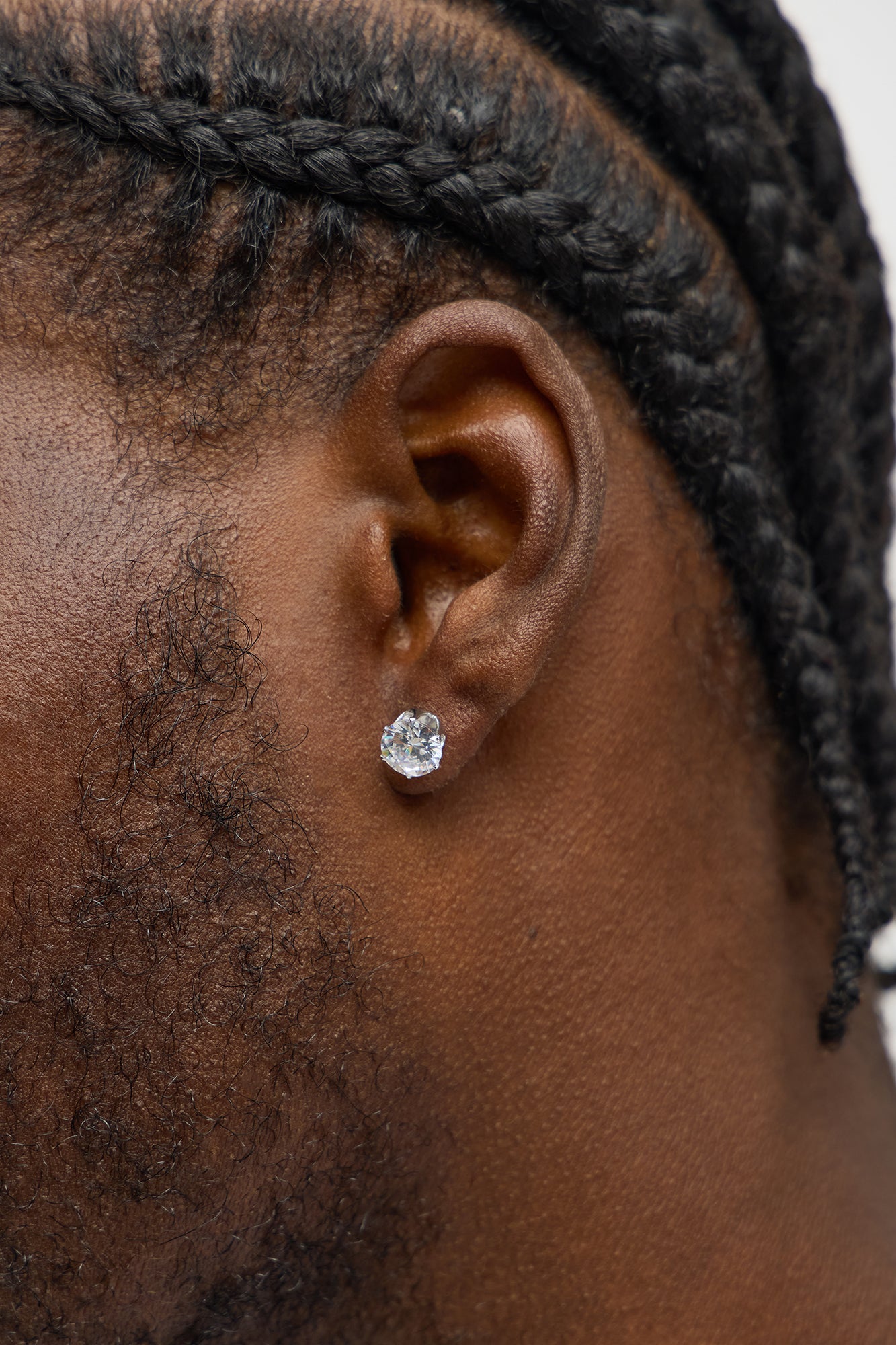 Any Wear 3 Piece Earring Set - Silver