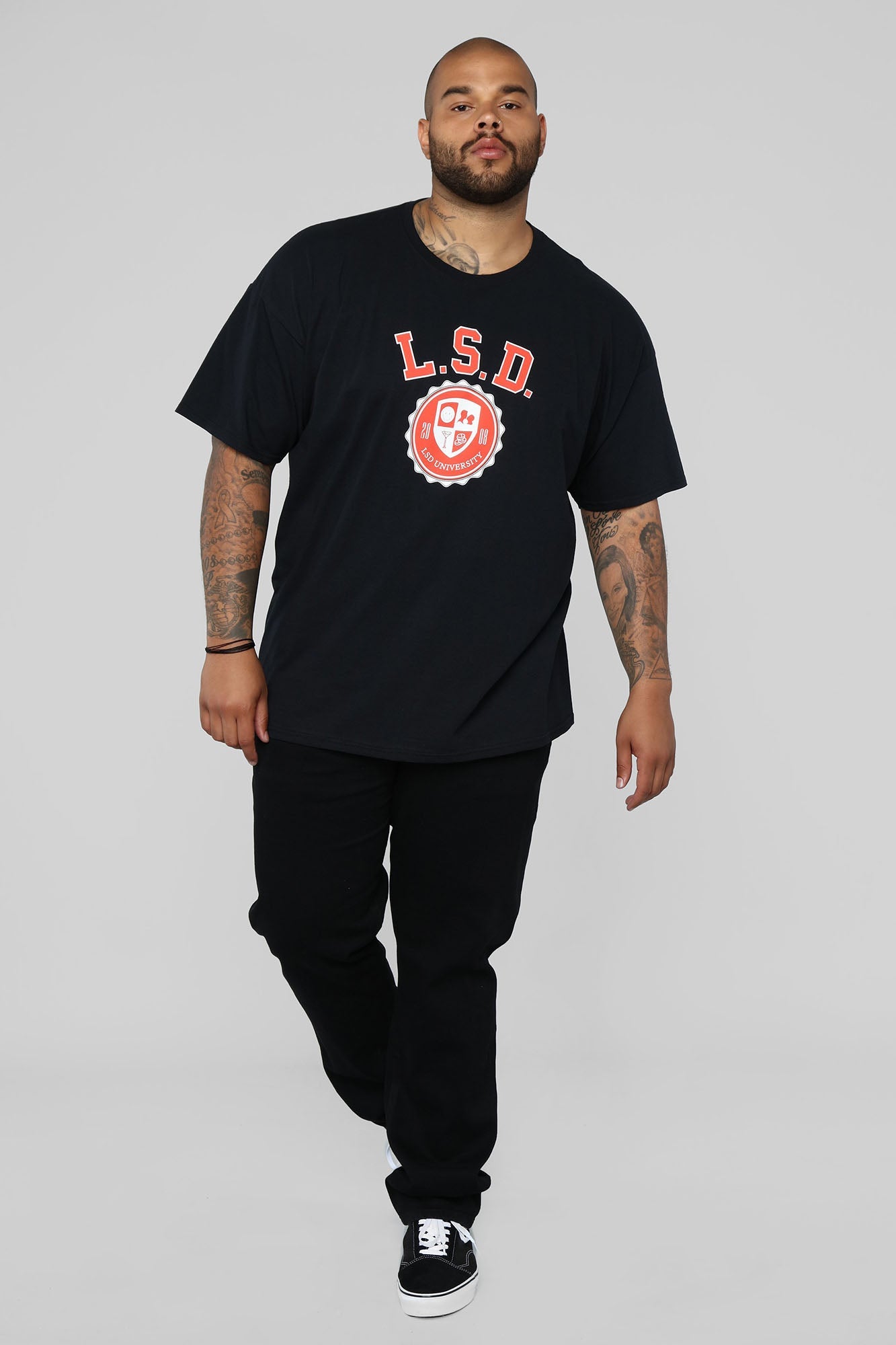 Mike Straight Taper Jeans - Black