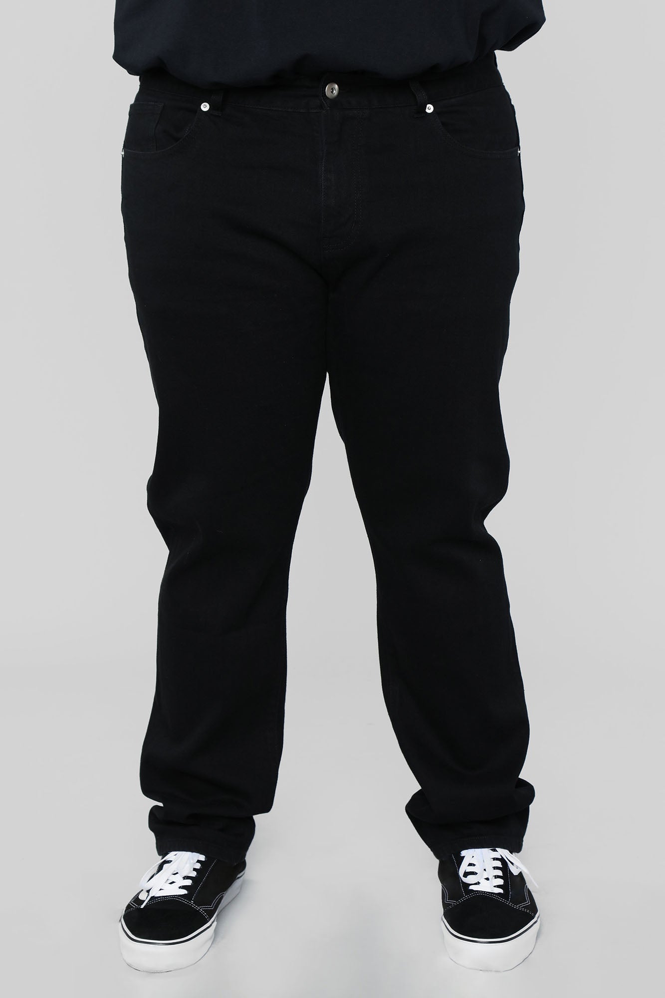 Mike Straight Taper Jeans - Black