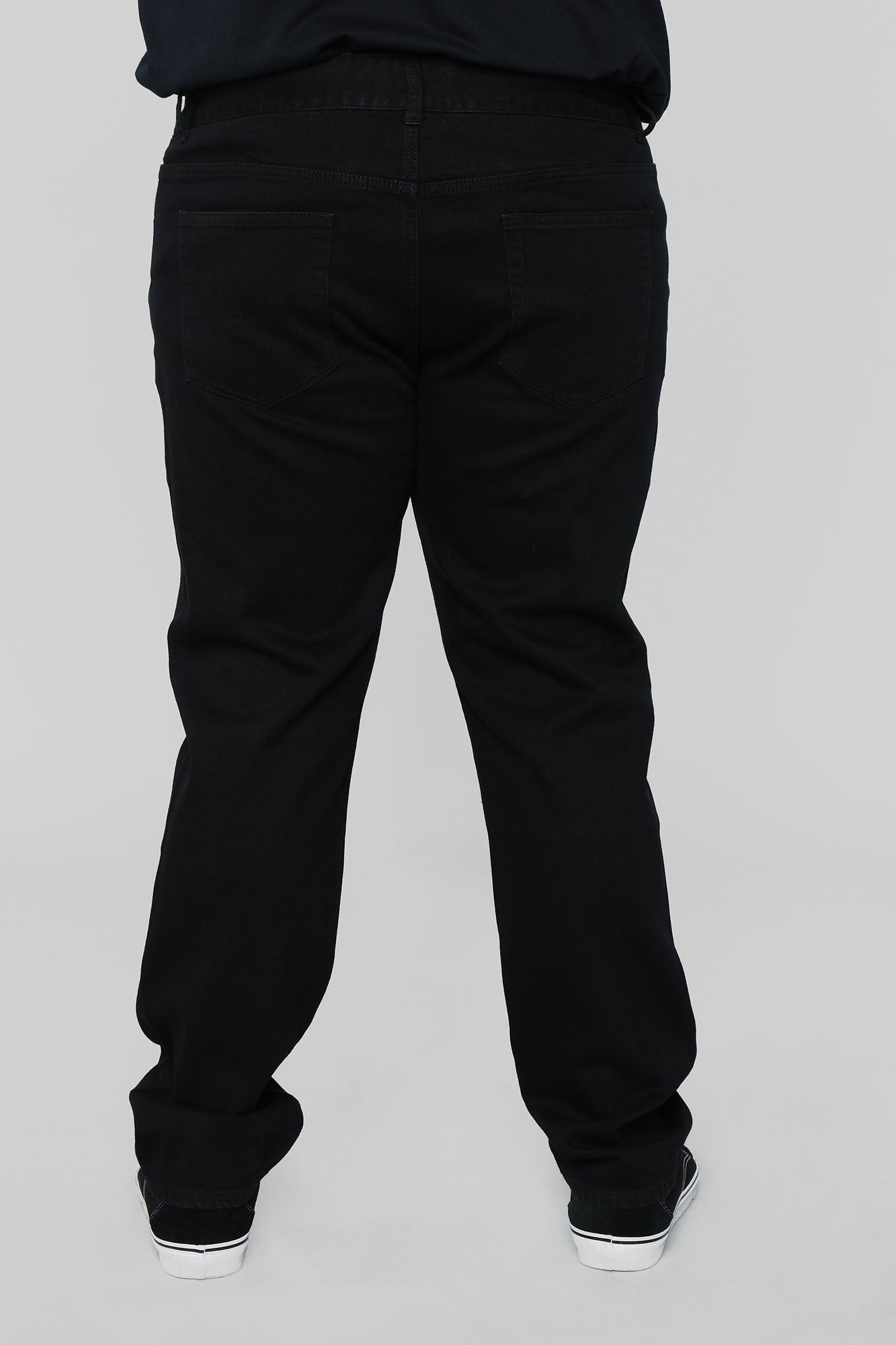 Mike Straight Taper Jeans - Black