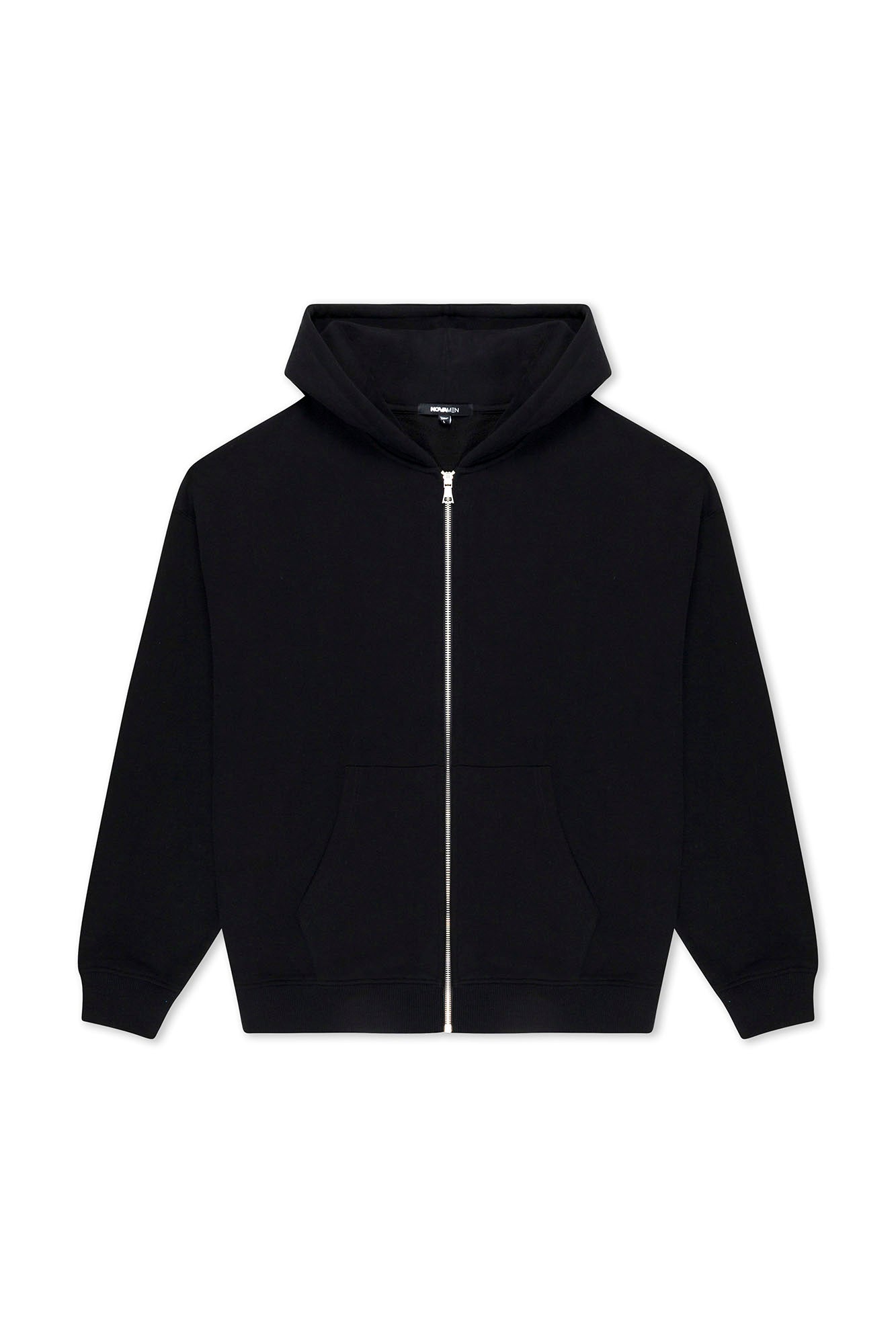 410 Oversized Zip Hoodie - Black