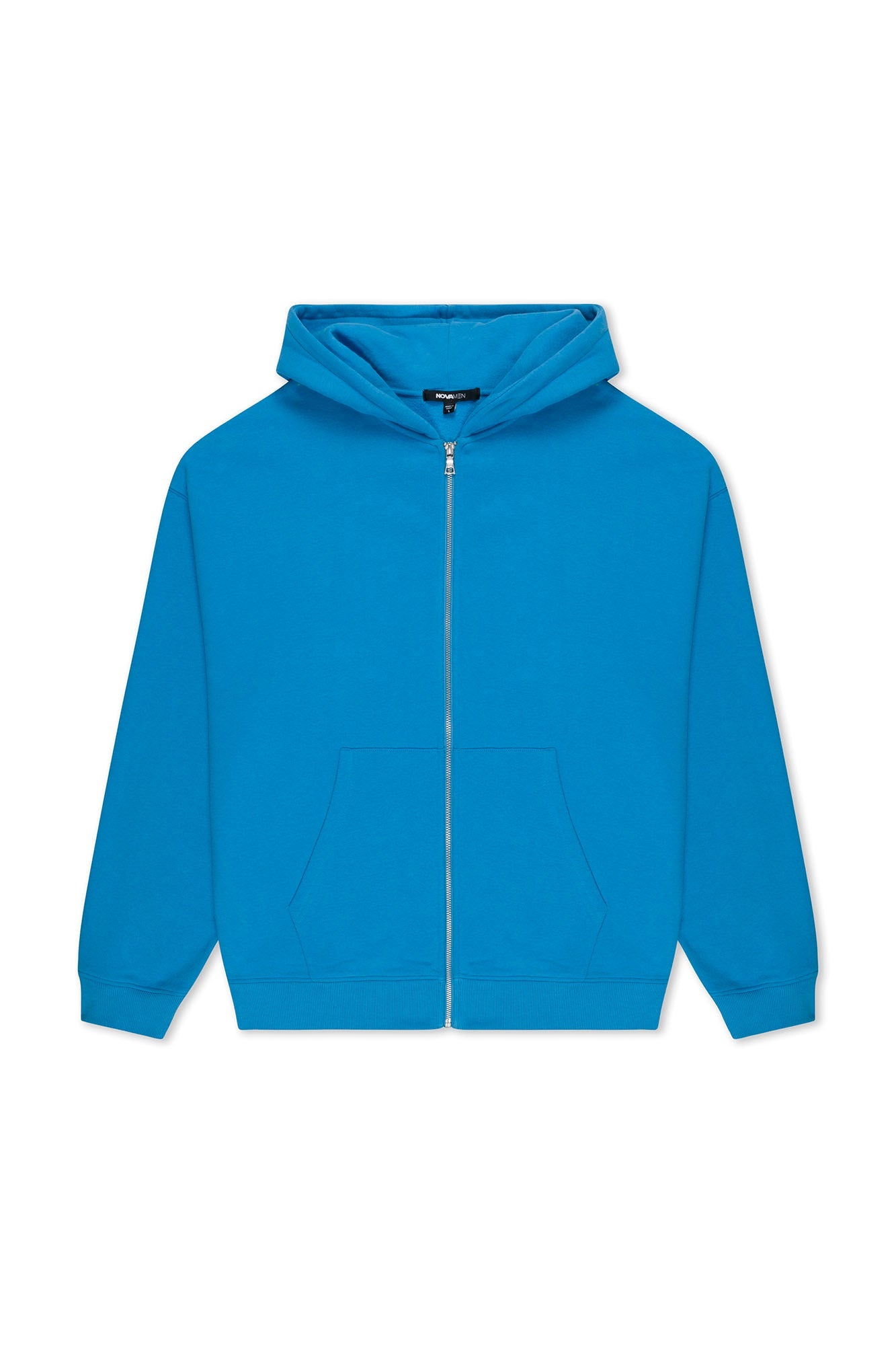 410 Oversized Zip Hoodie - Blue