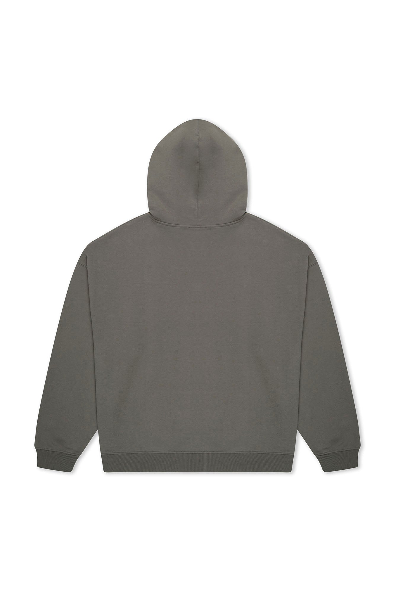 410 Oversized Zip Hoodie - Moss Grey