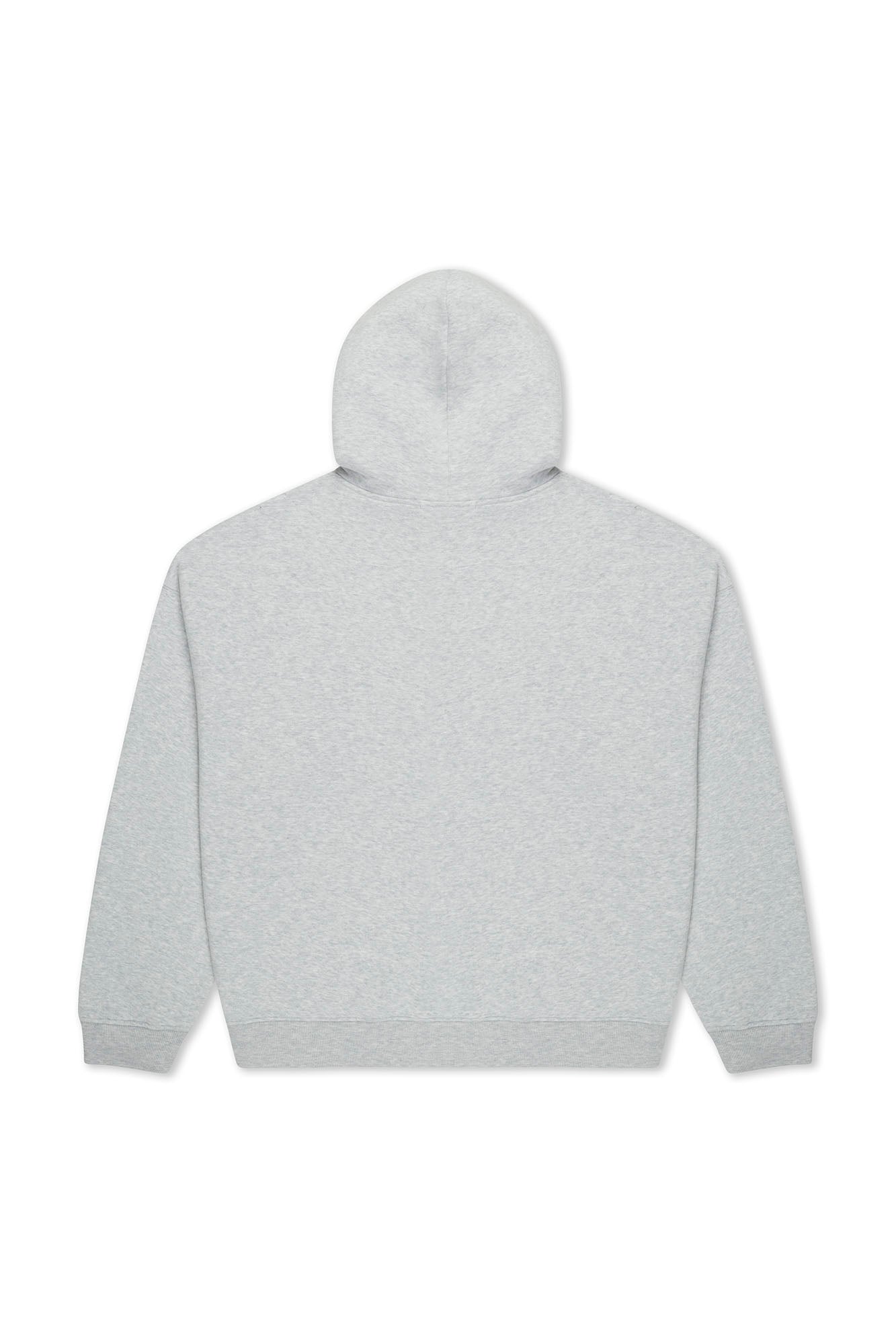 410 Oversized Zip Hoodie - Heather Grey