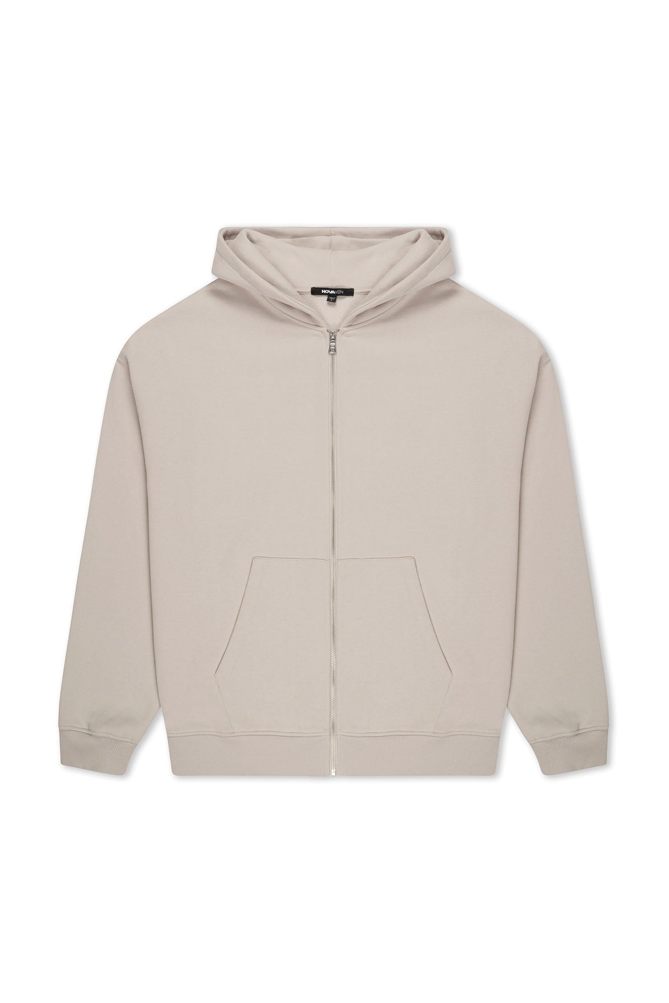 410 Oversized Zip Hoodie - Sand