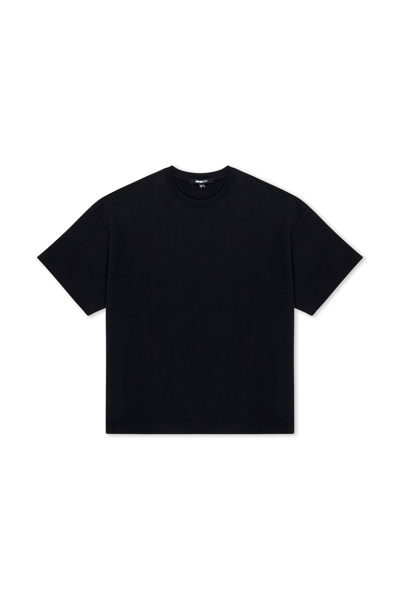 410 Oversized Fleece Tee - Black