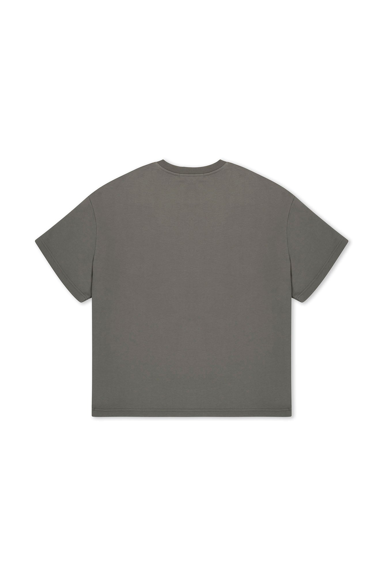 410 Oversized Fleece Tee - Moss Grey