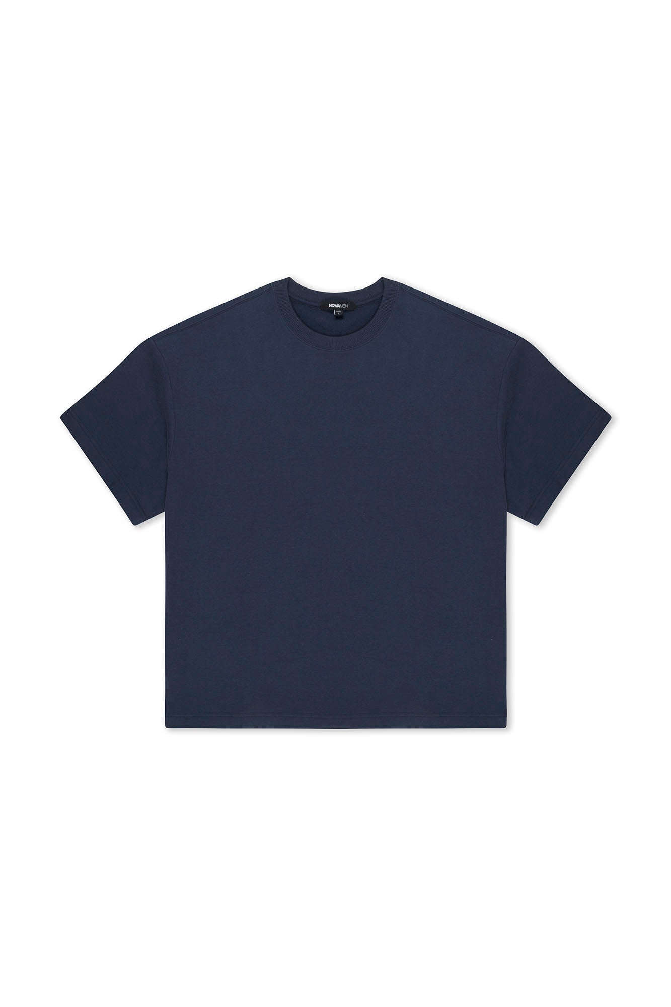 410 Oversized Fleece Tee - Navy