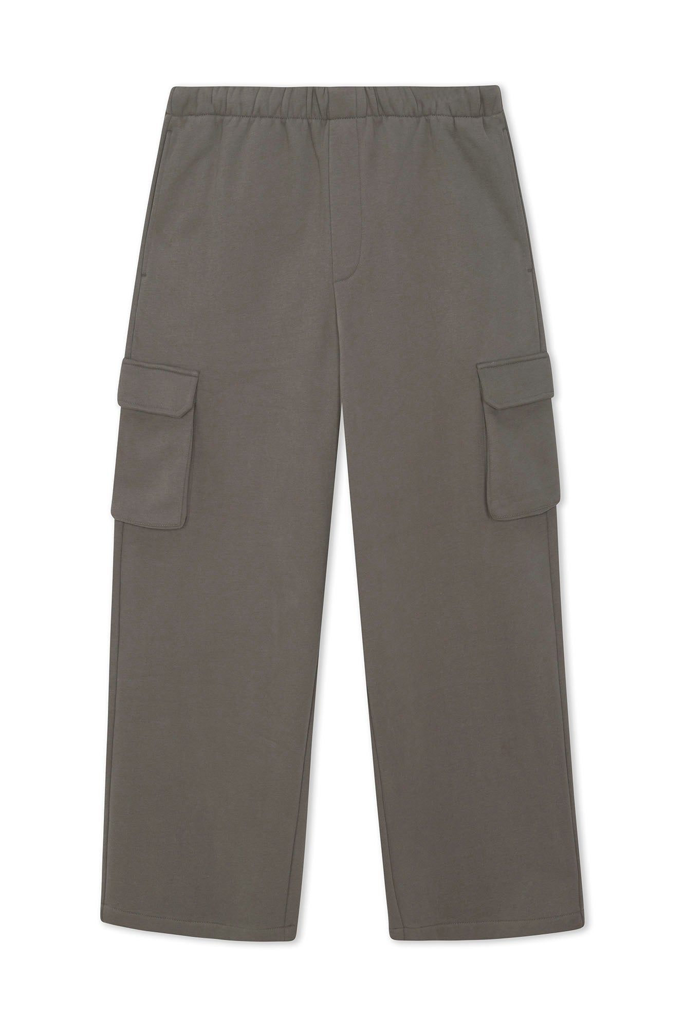 410 Baggy Cargo Sweatpants - Moss Grey