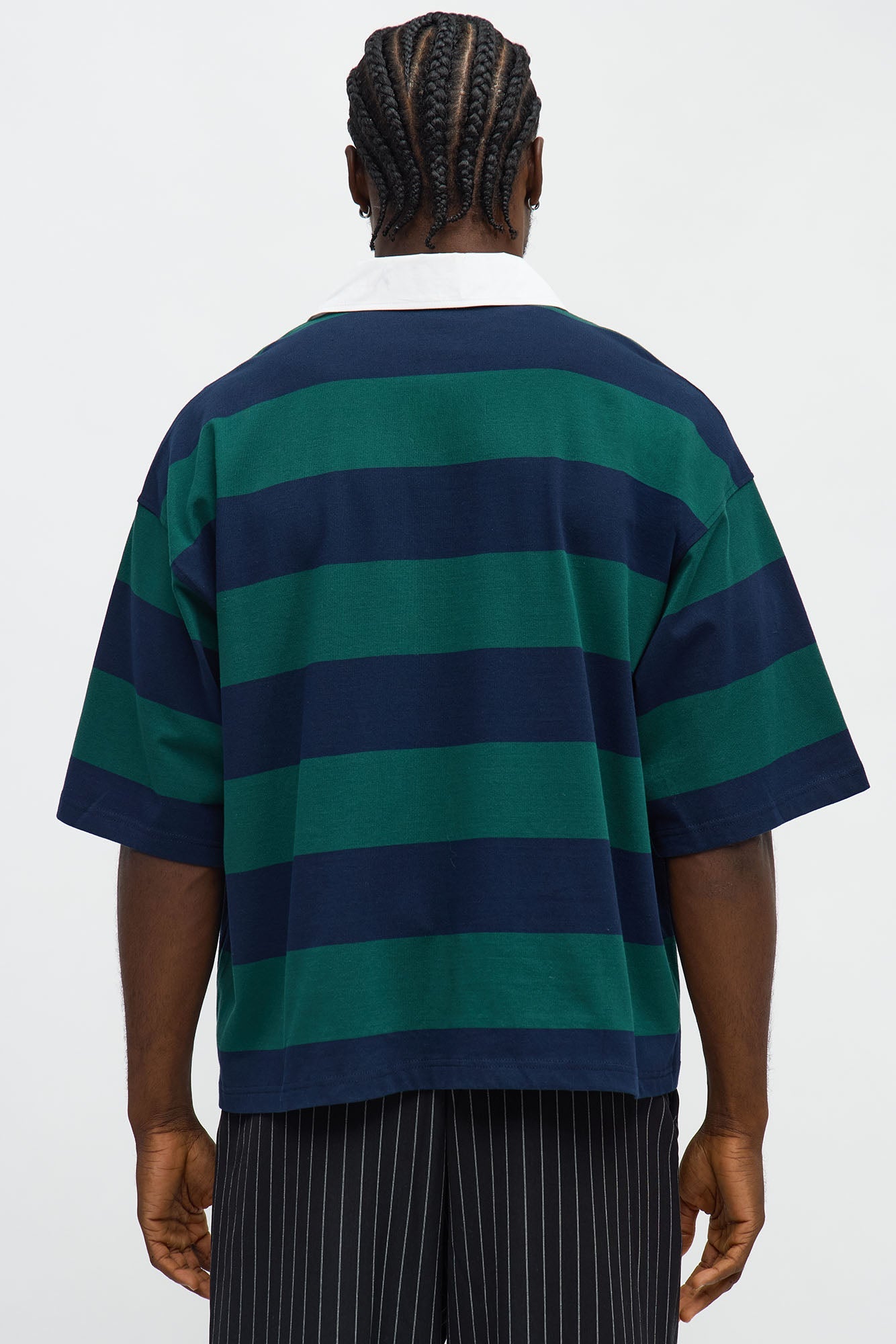 Saints Short Sleeve Rugby Polo - Blue/combo