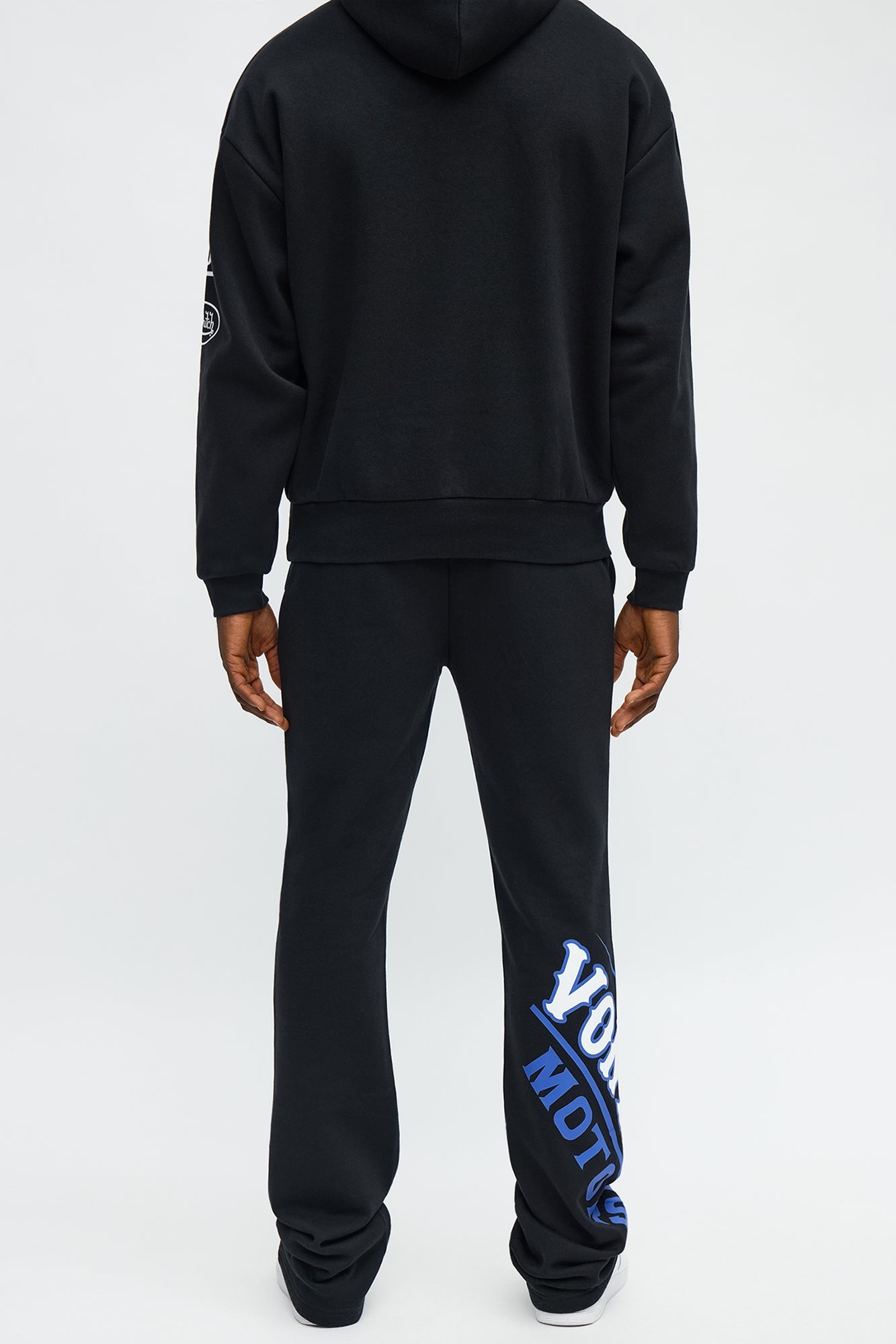 Von Dutch Speed Shop Flared Sweatpants - Black