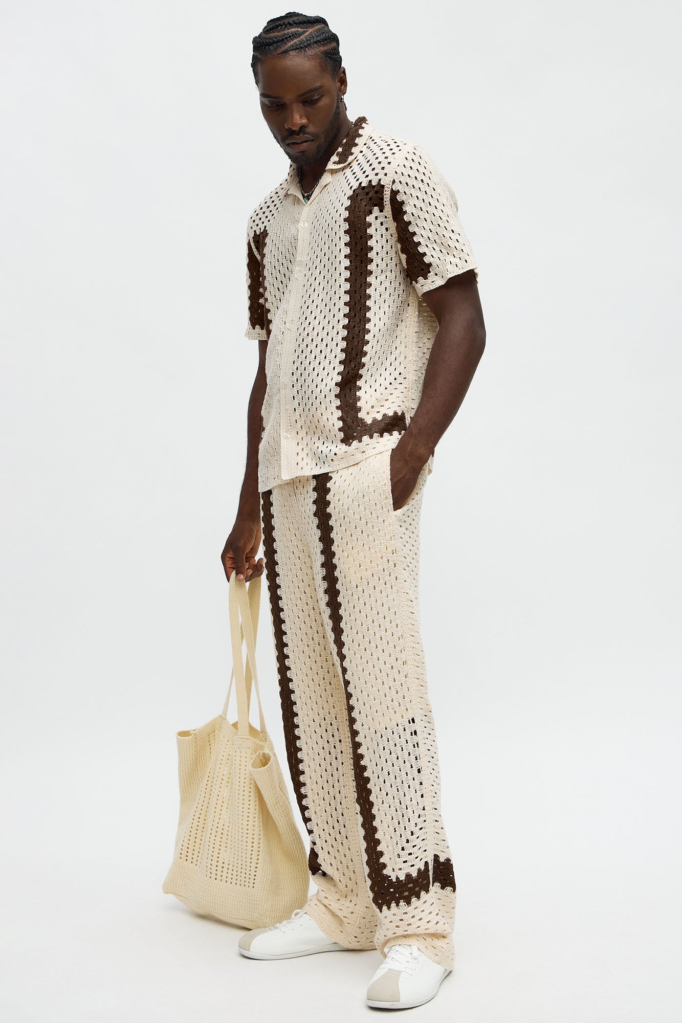 Straight Worldwide Pant - Cream/combo