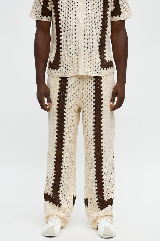 Straight Worldwide Pant - Cream/combo