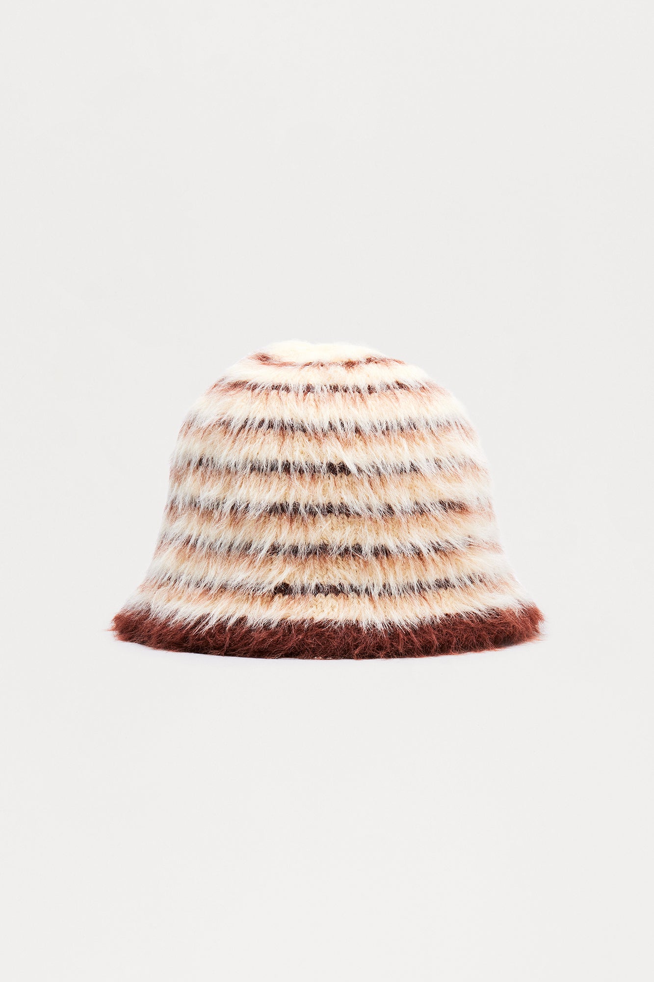Latte Date Bucket Hat - Brown/combo
