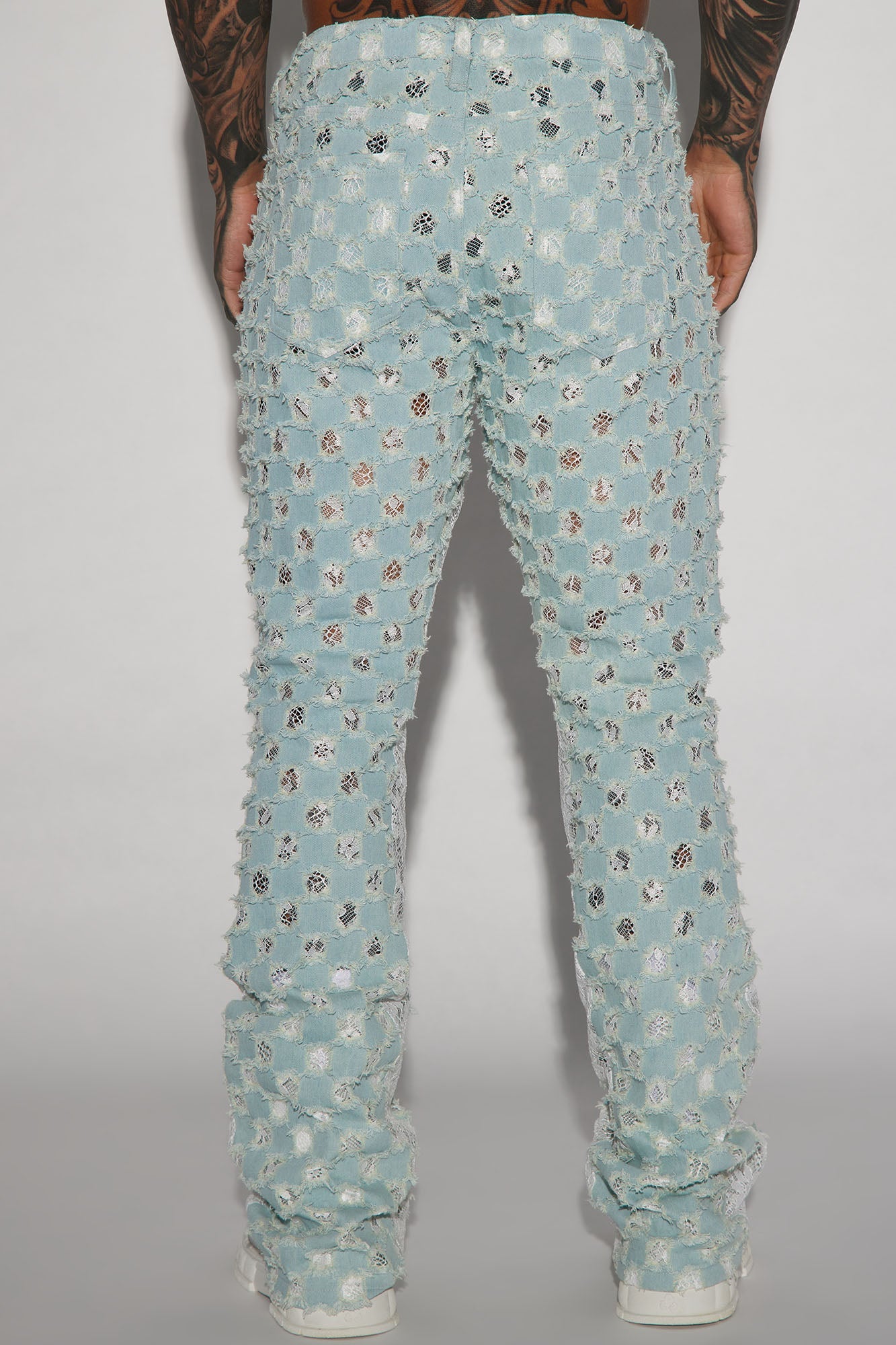 Bravo Carpenter Pants - Light Blue Wash