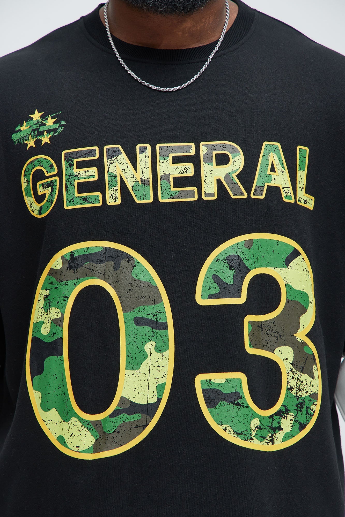 Tyson General Soldier Long Sleeve Tee - Black/combo