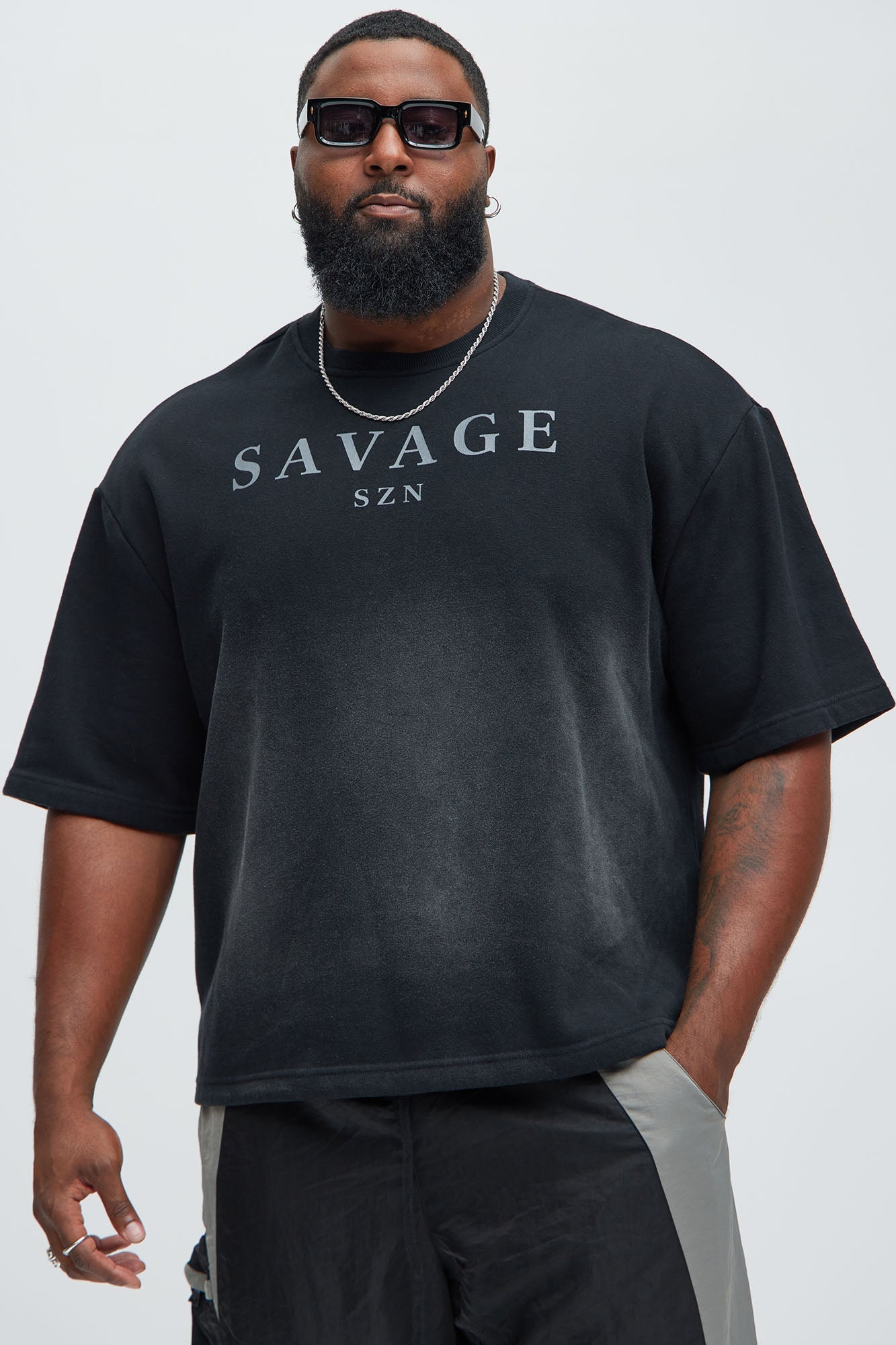 Savage SZN Short Sleeve Tee - Black