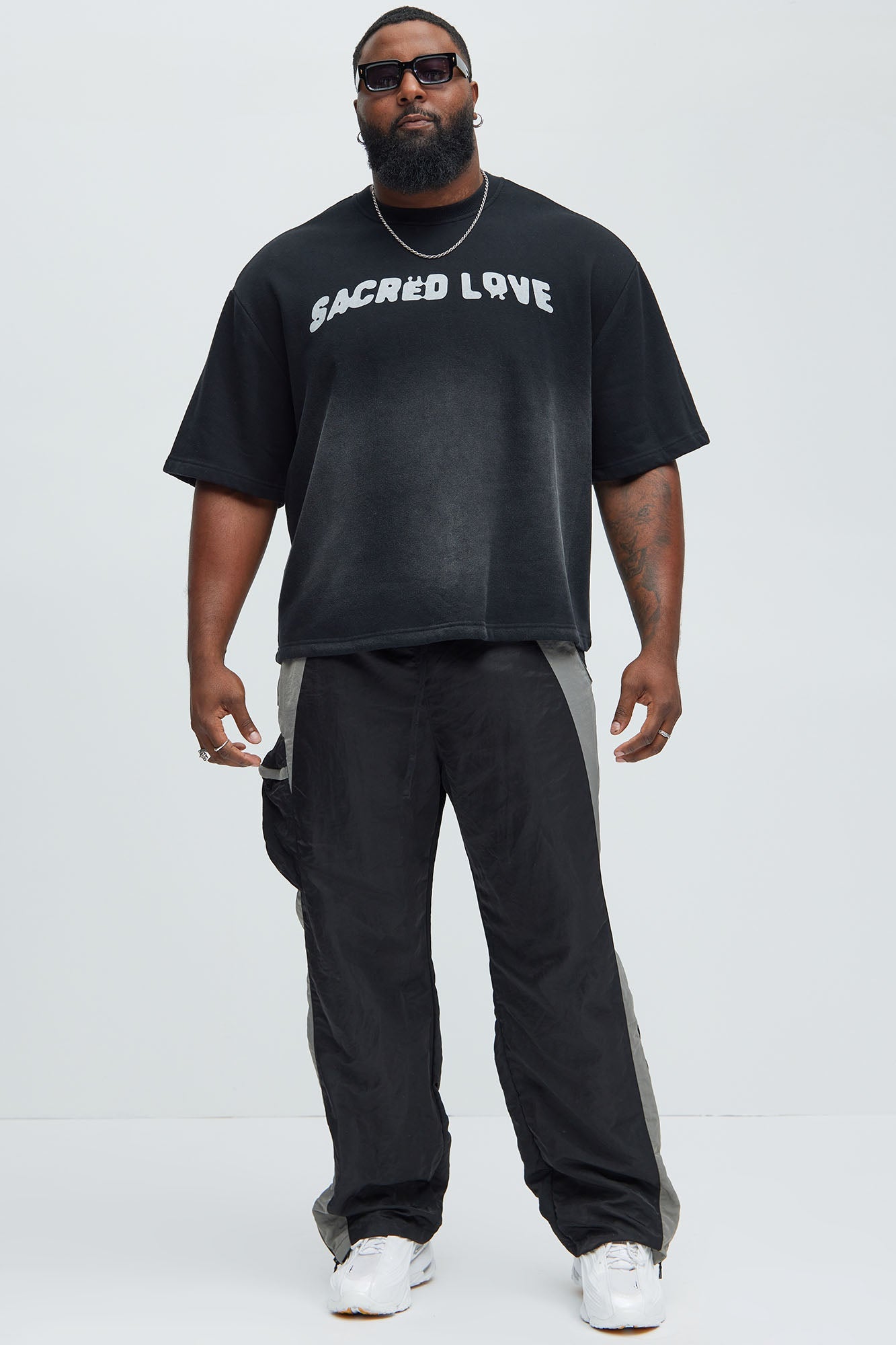 Tyson Sacred Love Relaxed Short Sleeve Tee - Black