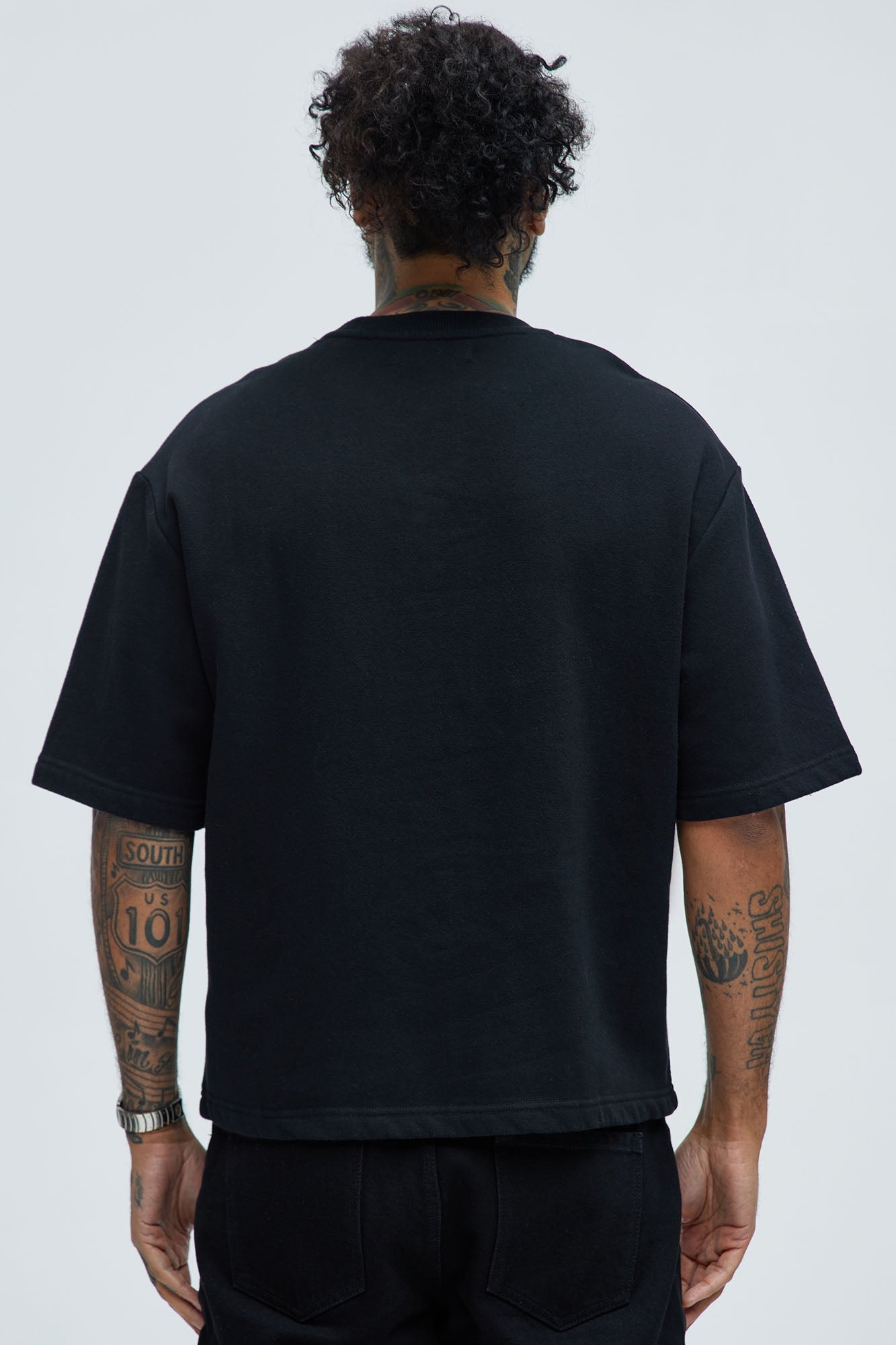 Tyson Sacred Love Relaxed Short Sleeve Tee - Black