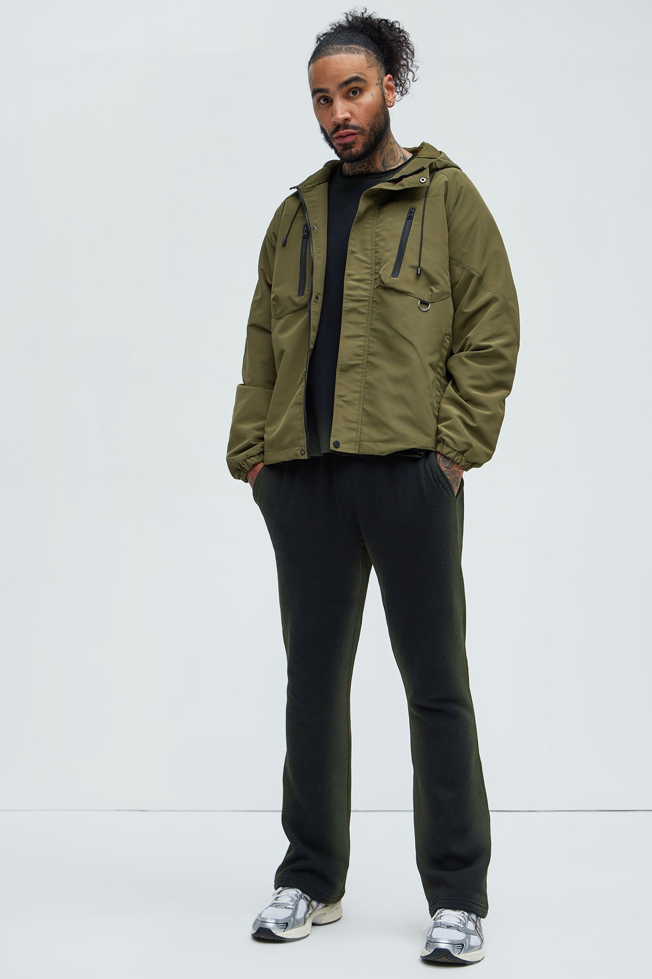Go Wild Lightweight Anorak Jacket - Olive