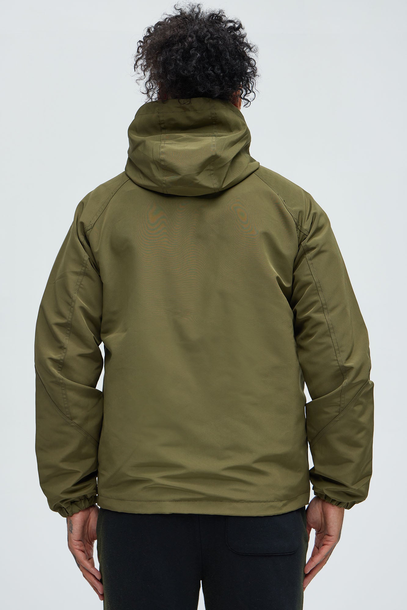 Go Wild Lightweight Anorak Jacket - Olive