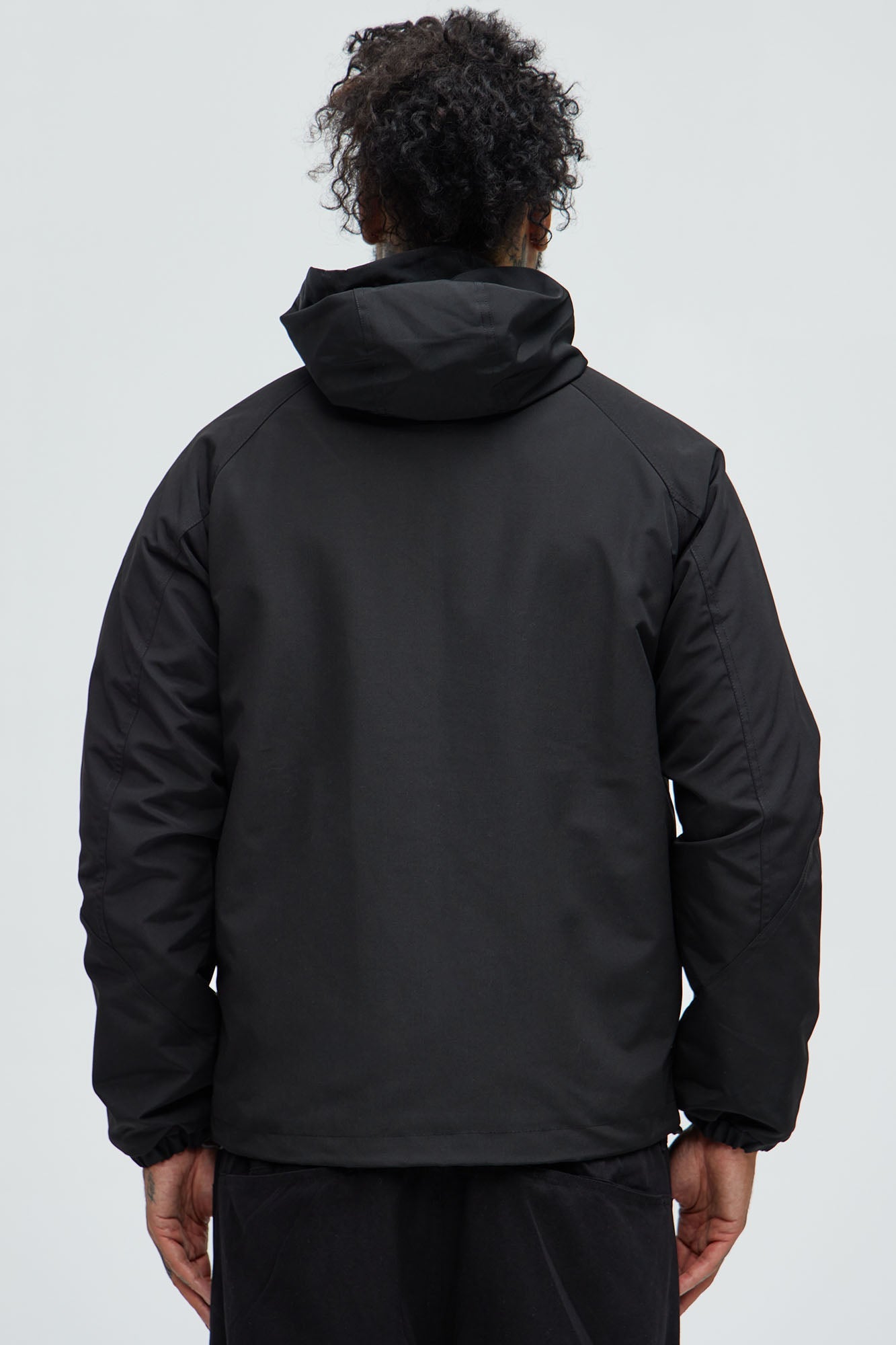Go Wild Lightweight Anorak Jacket - Black