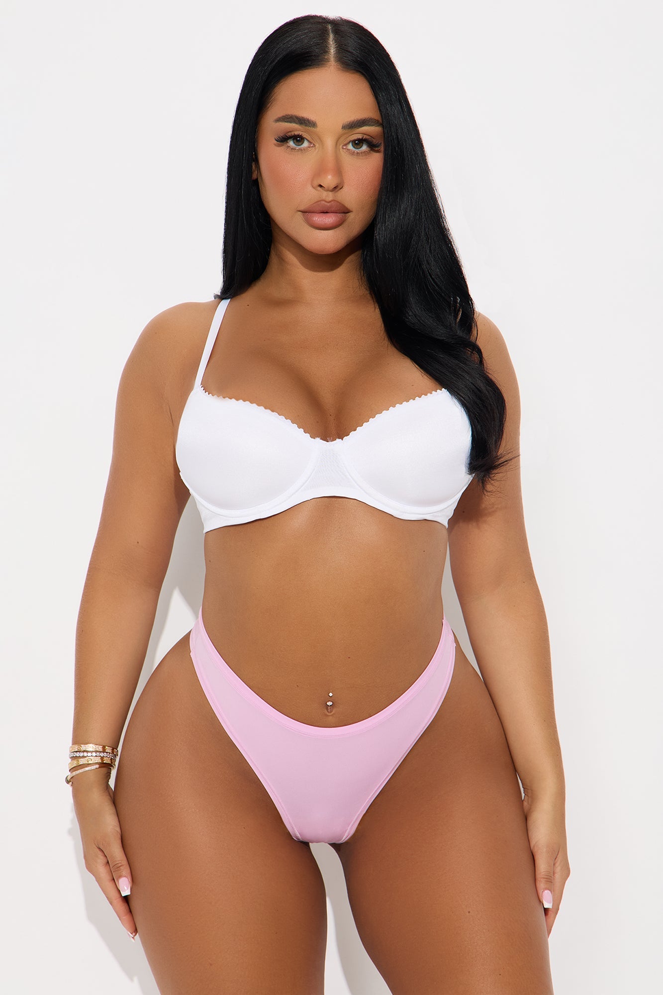 Let Me Live Thong Panty - Pink