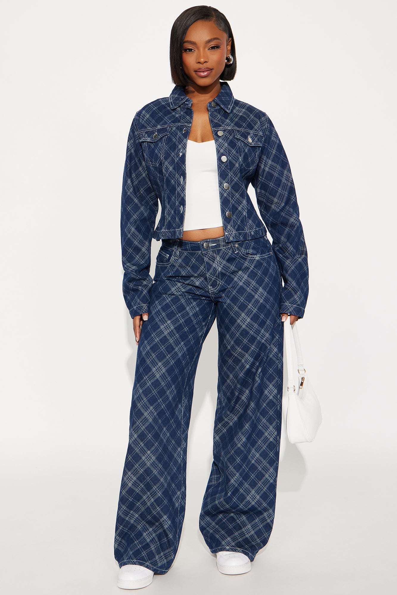 Dakota Denim Pant Set - Dark Wash