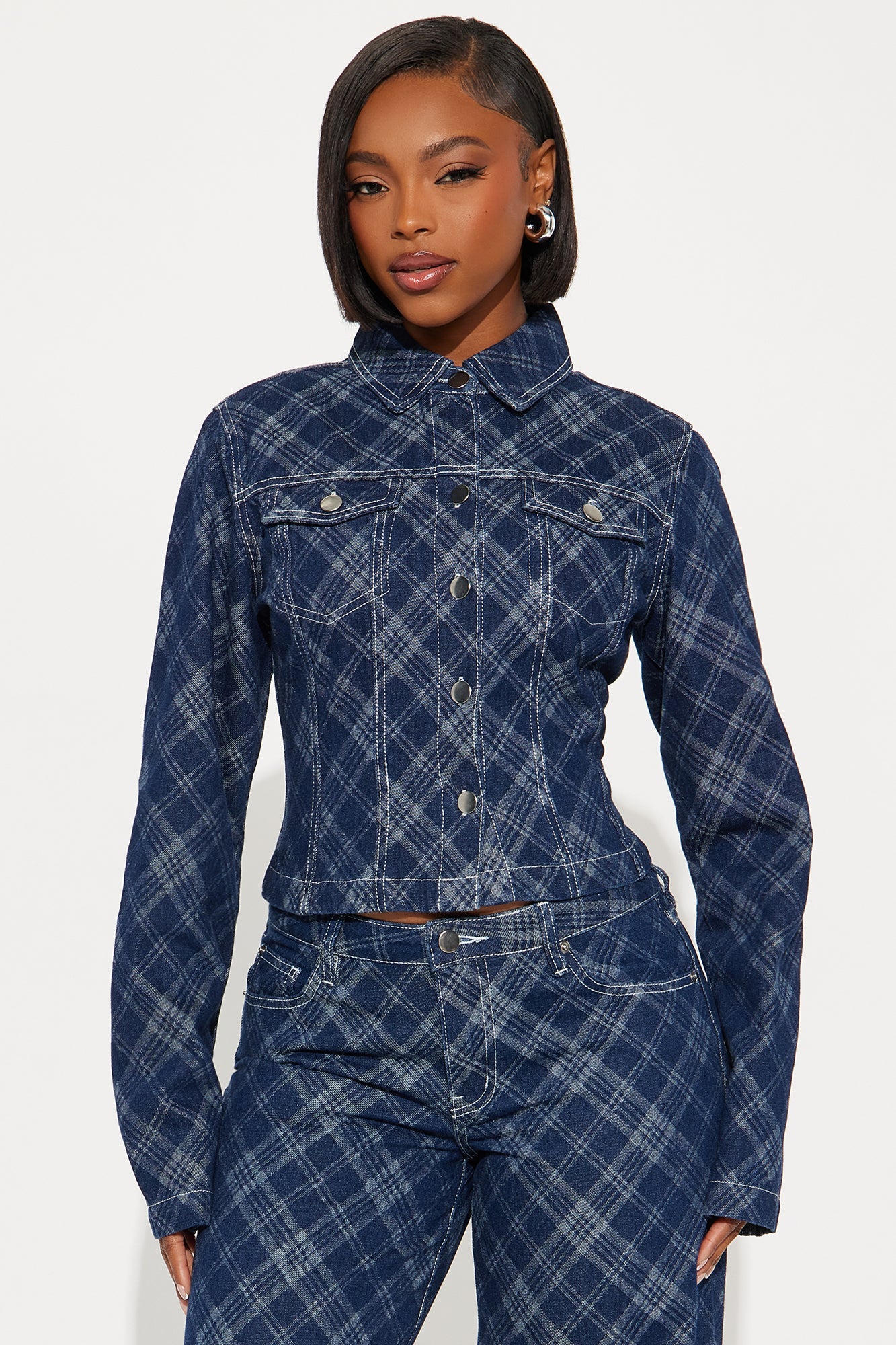 Dakota Denim Pant Set - Dark Wash