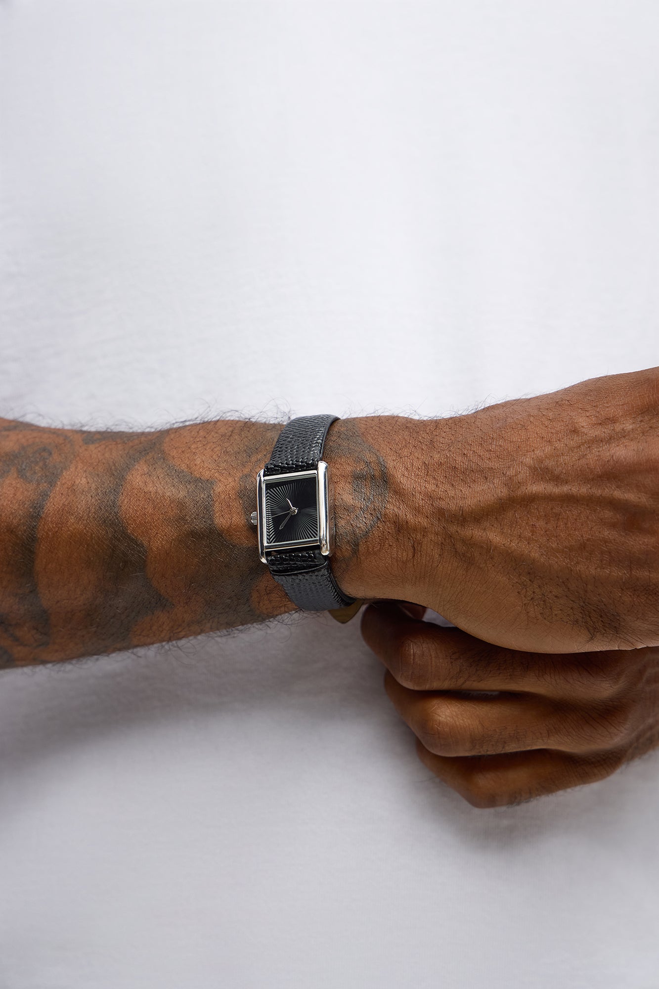 In A Rush Watch - Black/Silver