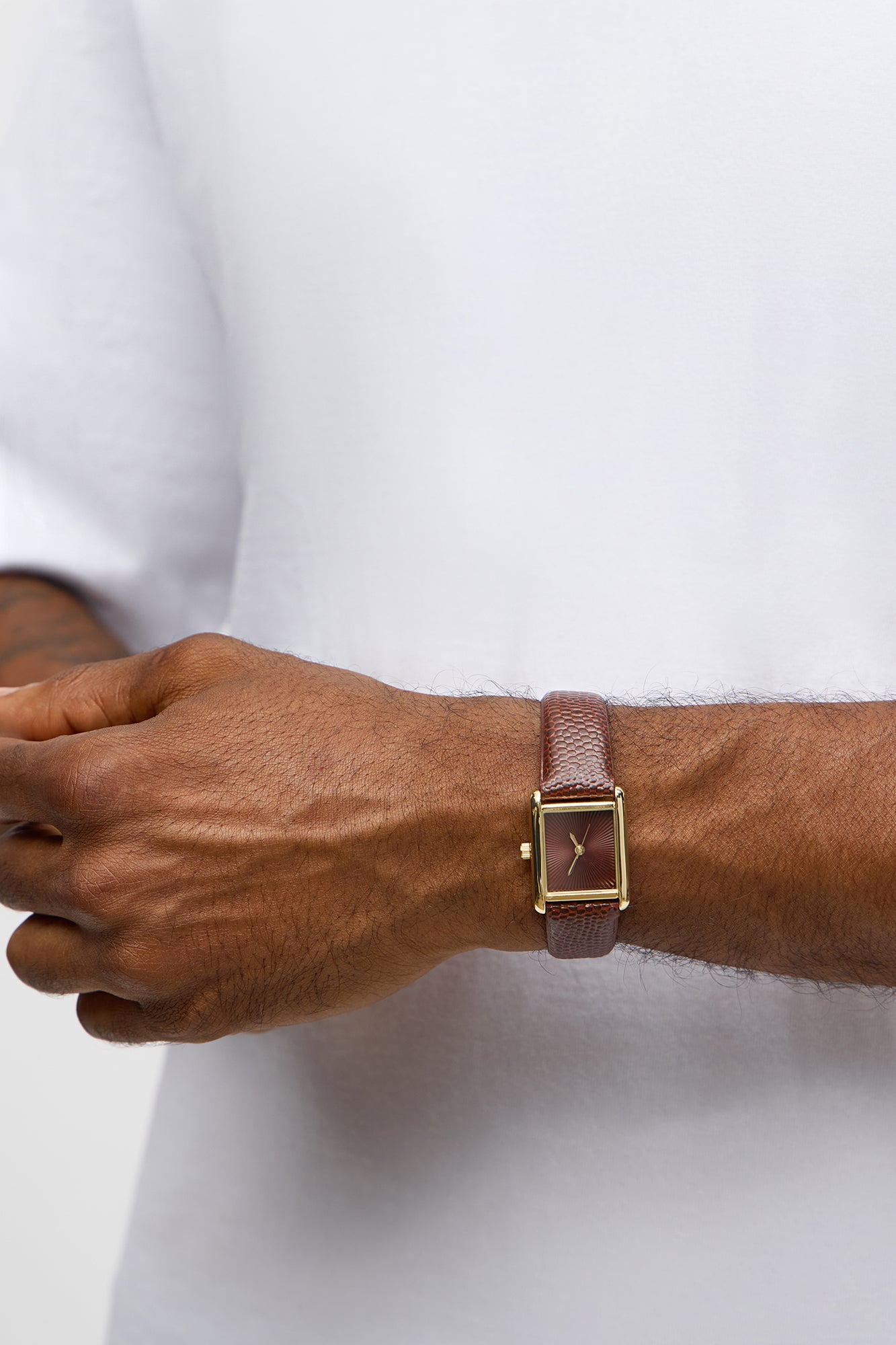 Man Of Class Watch - Brown