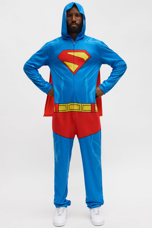 Superman One Piece Costume - Blue