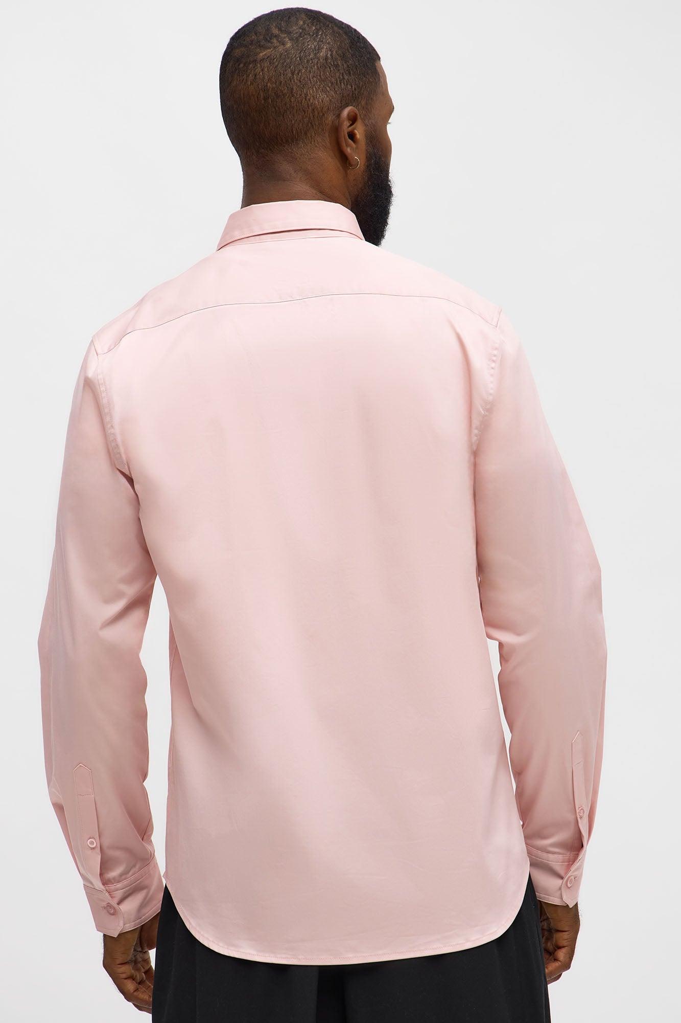 Luxe Stretch Dress Shirt - Pink
