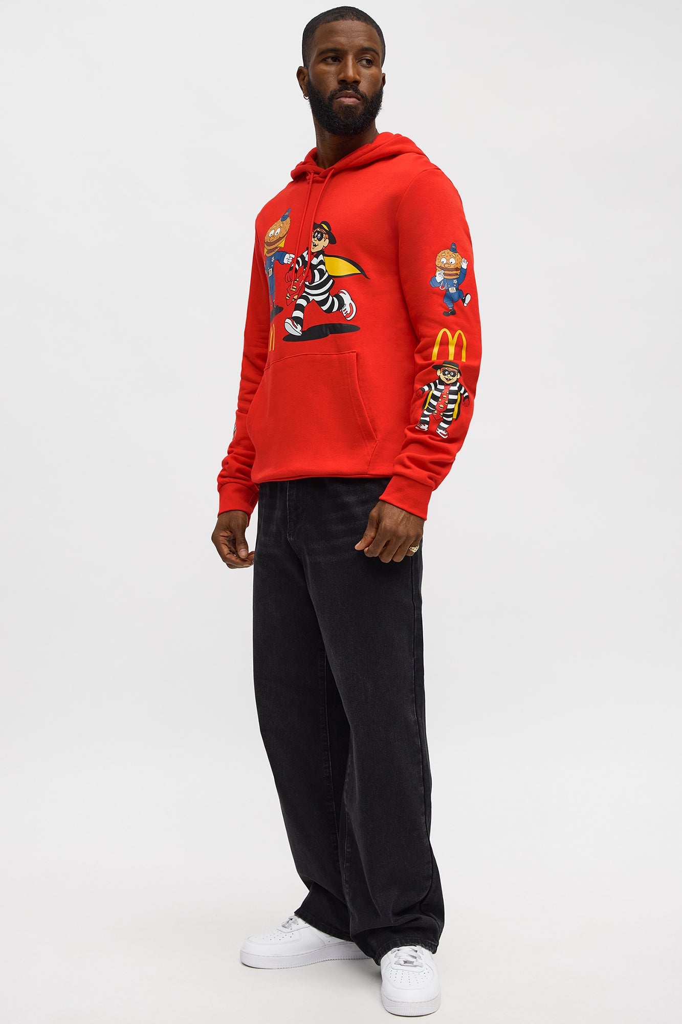 McDonald's Hamburglar On The Run Hoodie - Red