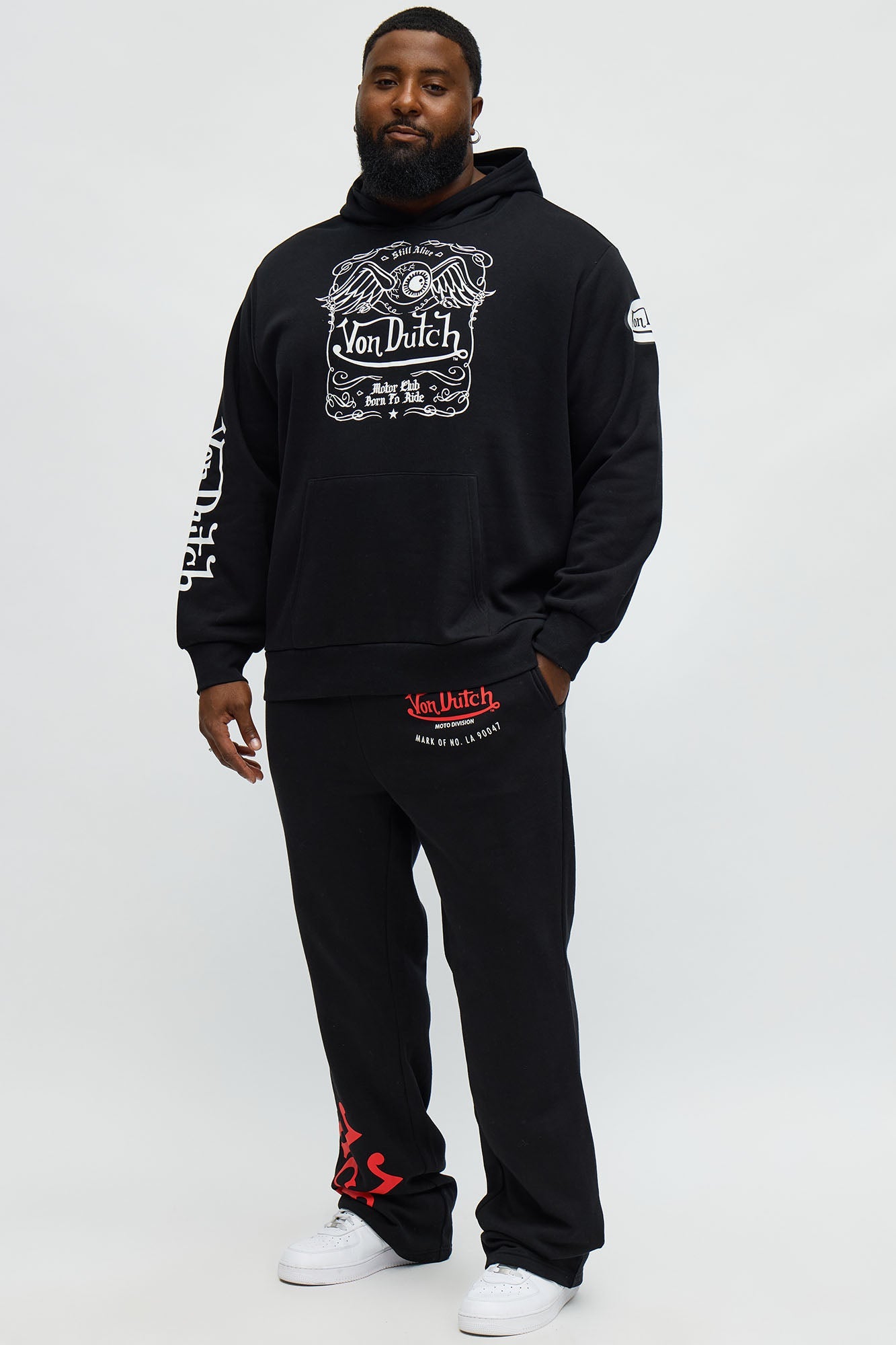 Von Dutch Motor Club Hoodie - Black