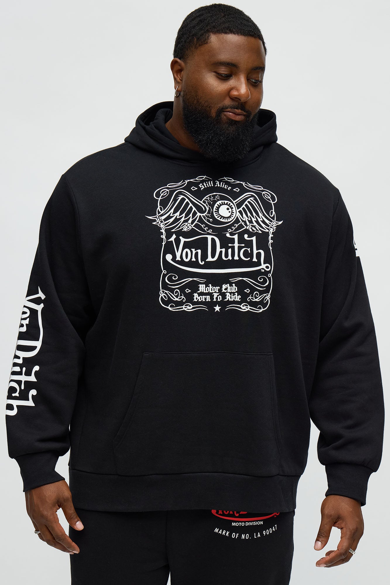 Von Dutch Motor Club Hoodie - Black