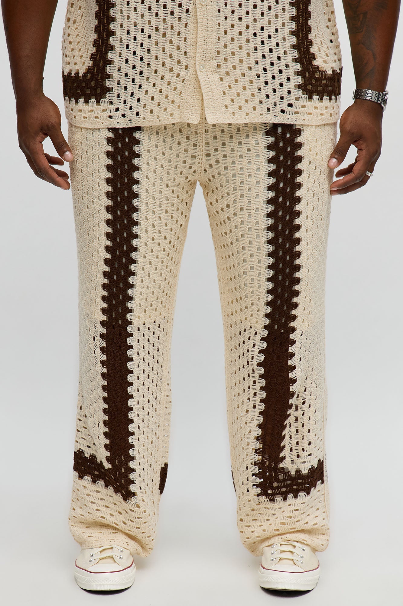 Straight Worldwide Pant - Cream/combo